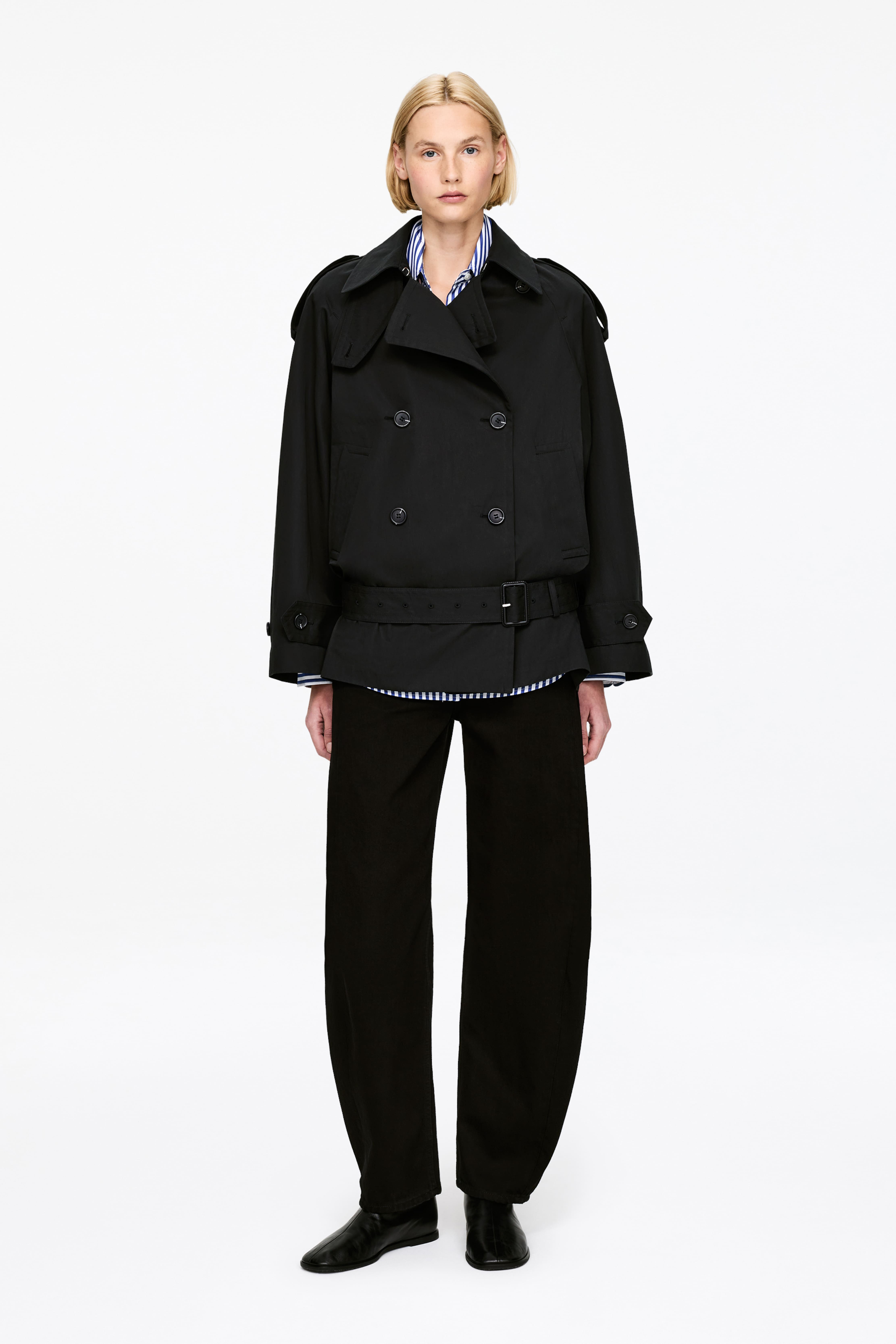 Trench oversize - Nero