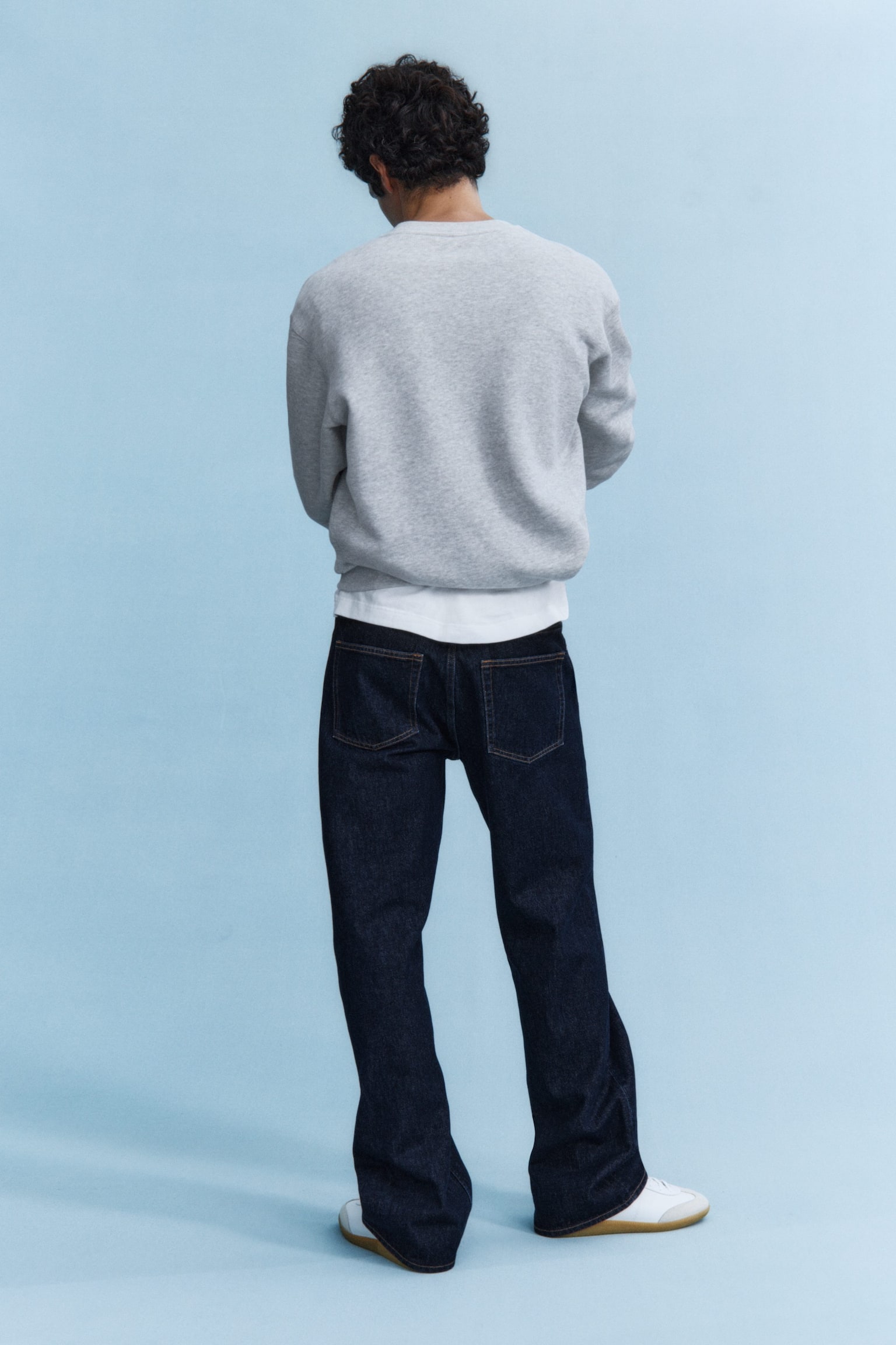 CANYON Bootcut-Jeans mit normaler Passform - Dunkelblau/Hellblau/Schwarz - 3