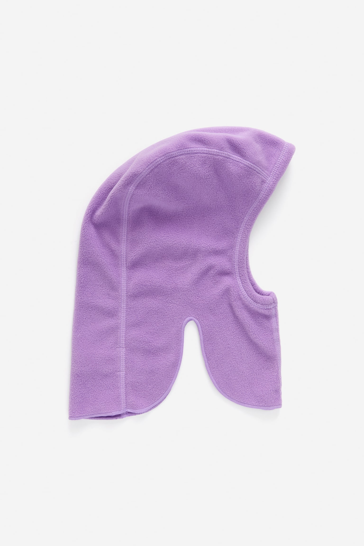 Balaclava aus Fleece - Lila/Dunkelgrün - 1