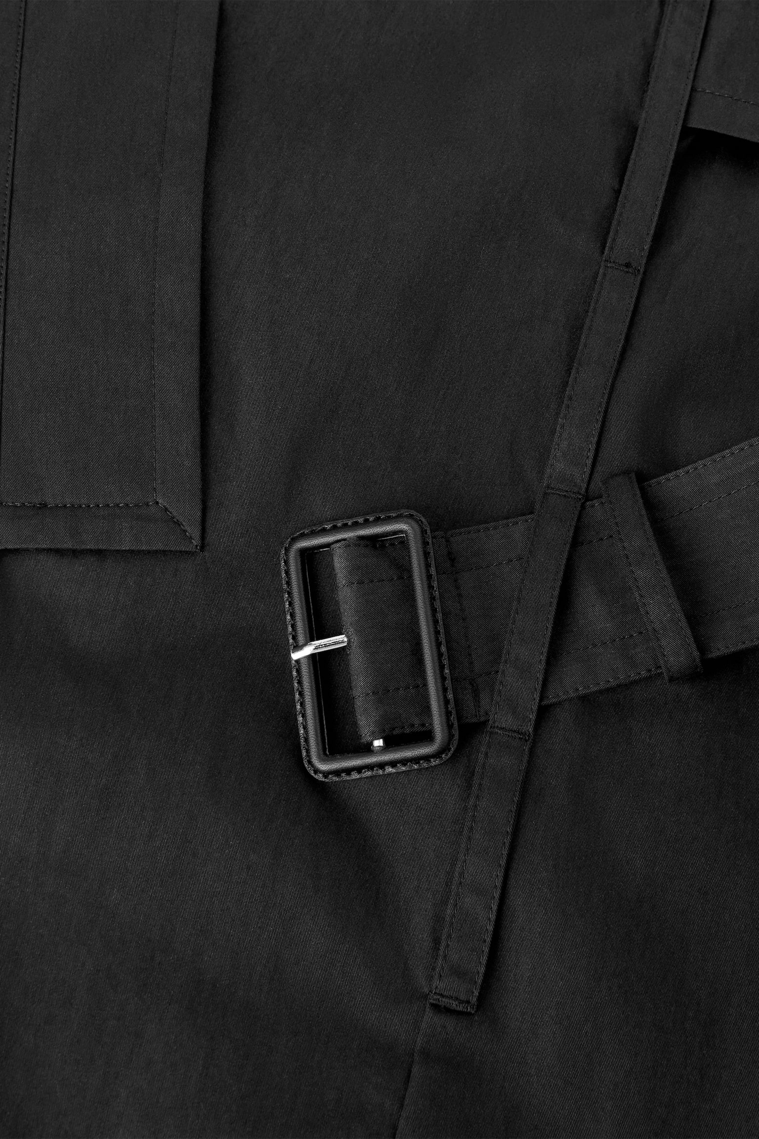 Trench oversize - Nero - 8