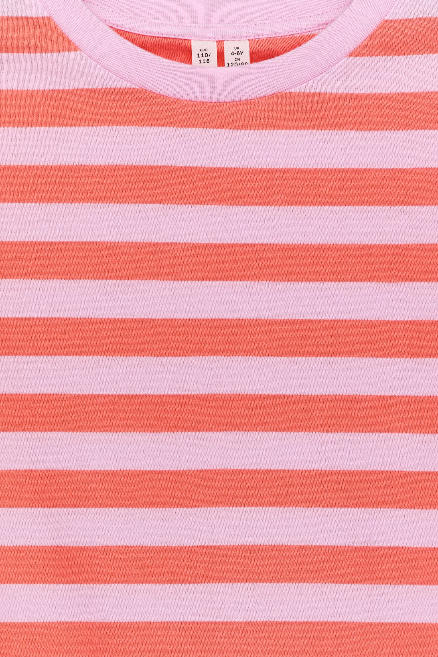 T-shirt met lange mouwen - Lila/oranje/Gebroken wit/gekleurde strepen/Wit/blauw - 2