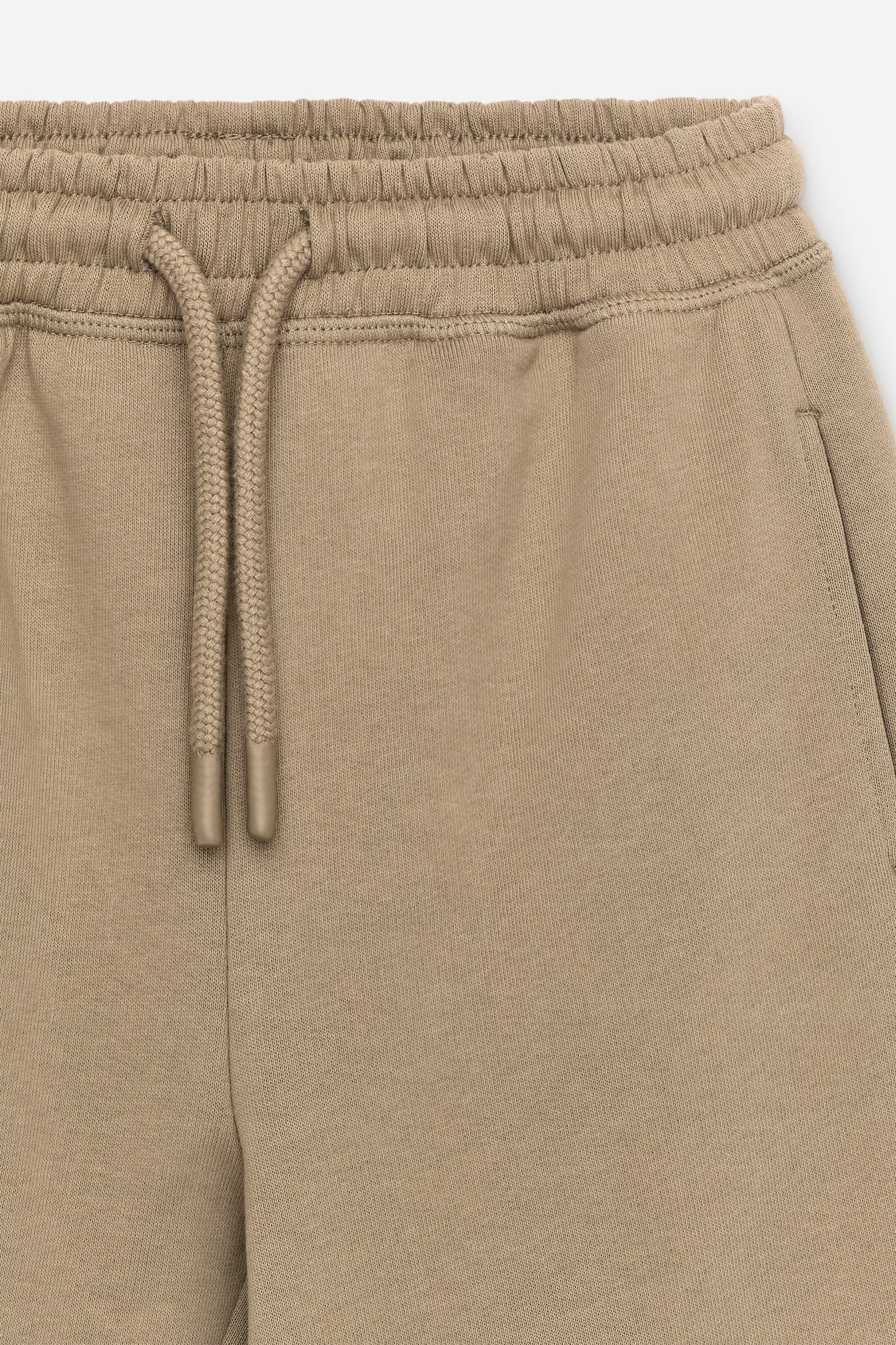 Schmal zulaufende Jogginghose - Dunkelbeige - 2