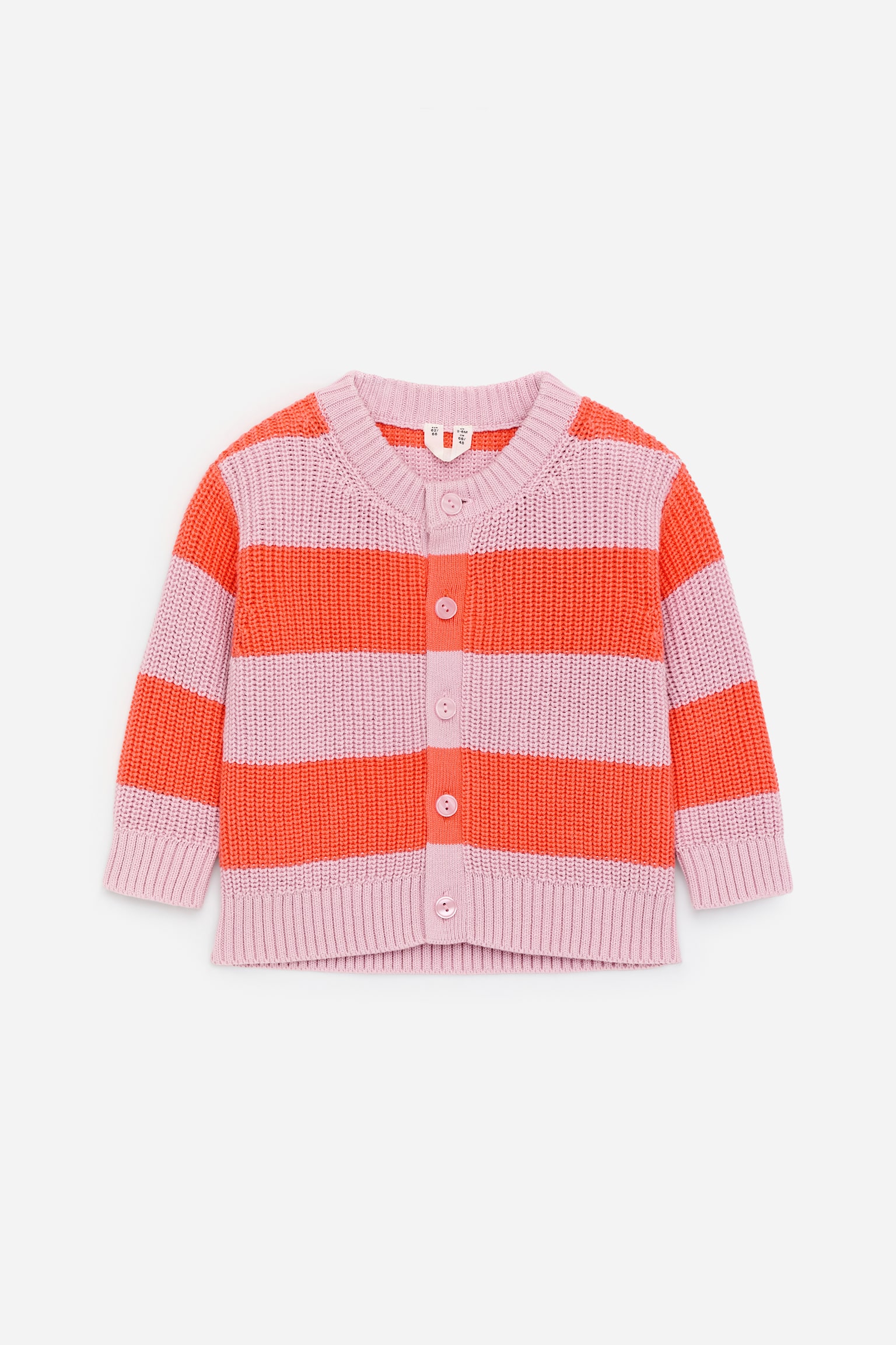 Gilet en coton - Orange/Rose/Blanc cassé/Bleu clair/Vert