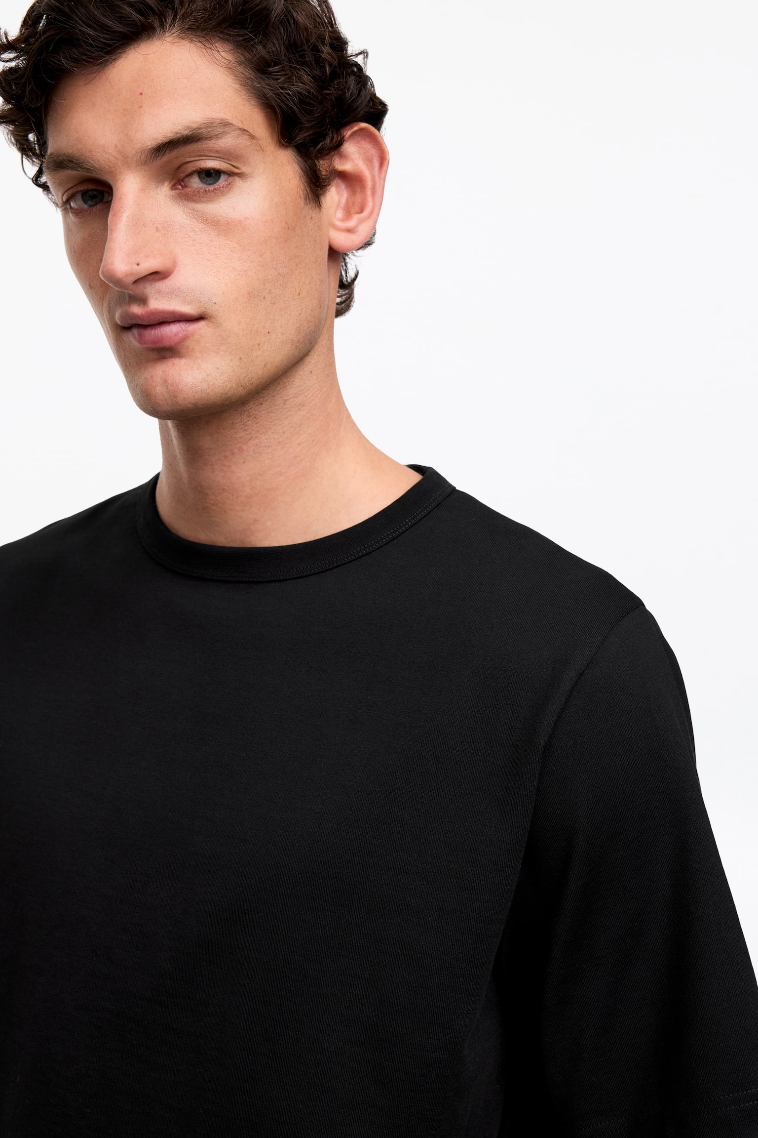 270 GSM Oversized T-Shirt - Μαύρο/Λευκό/Πράσινο/Σκούρο Μωβ/Βρώμη/Σκούρο Μπλε - 3