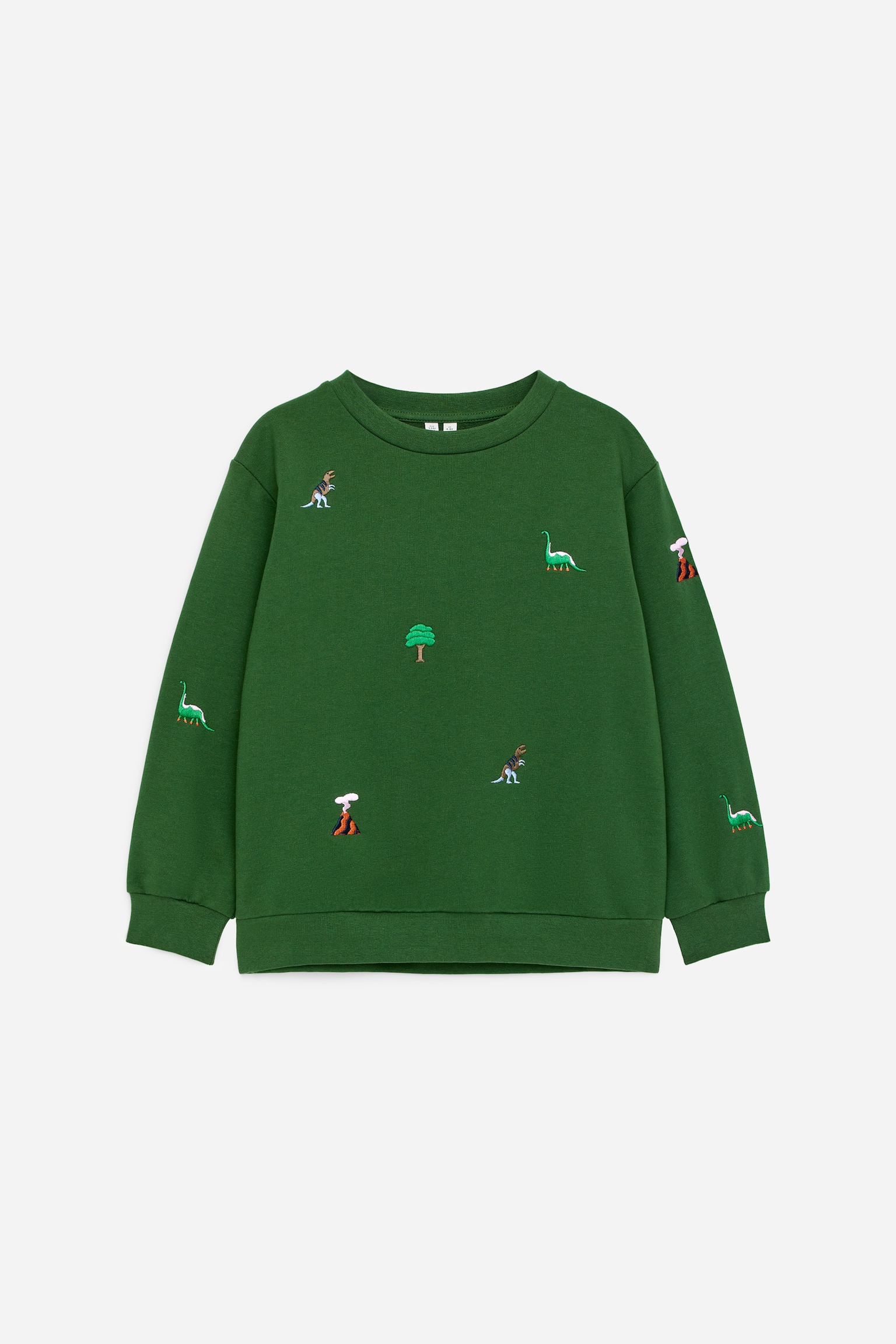 Sweat en éponge - Vert/Mauve/Cœurs rouges/Bleu foncé/Cœurs - 1
