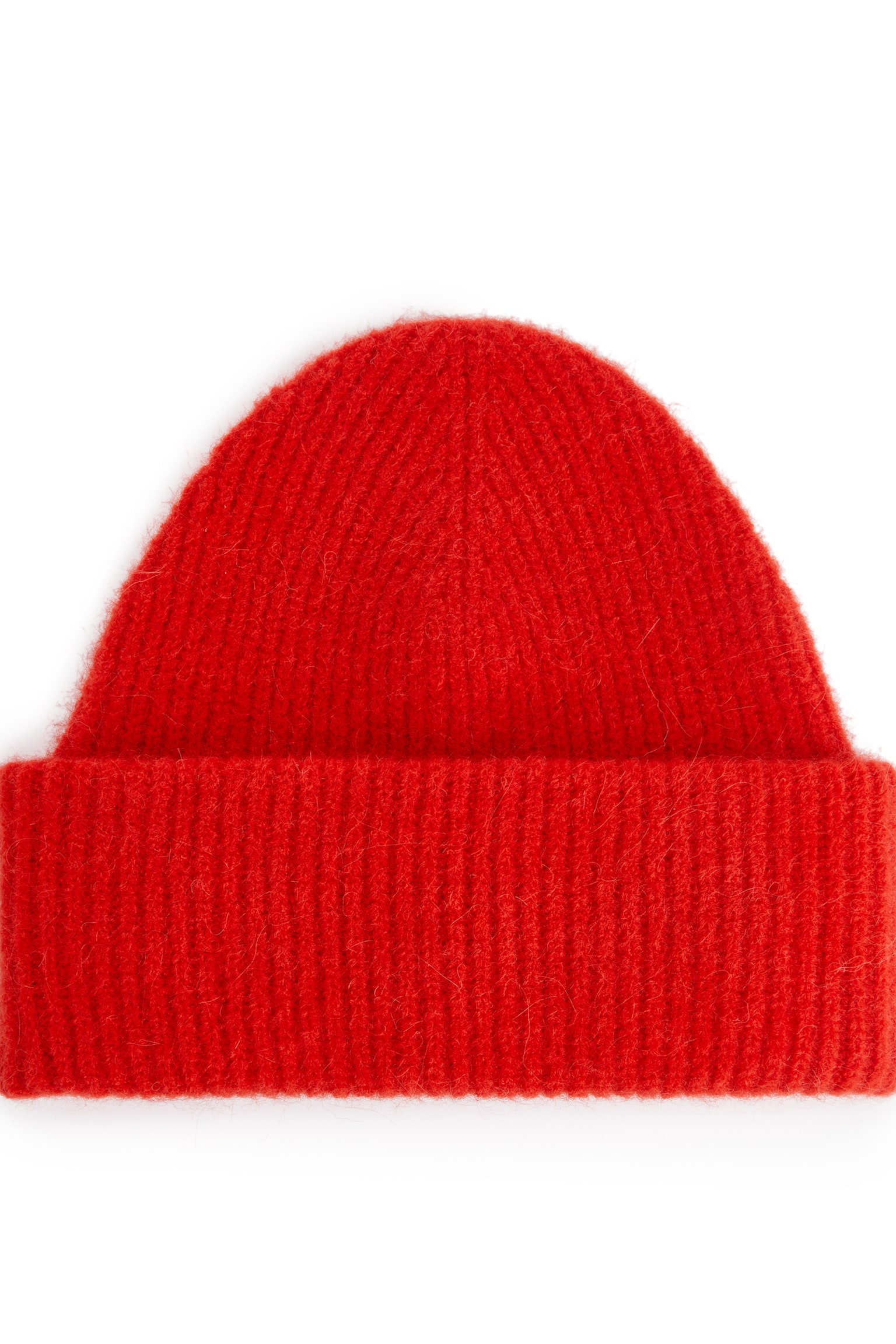 Alpaca-Merino Blend Beanie - Red/Beige/Black/Dusty Blue/Dark Blue/Dark Grey - 2