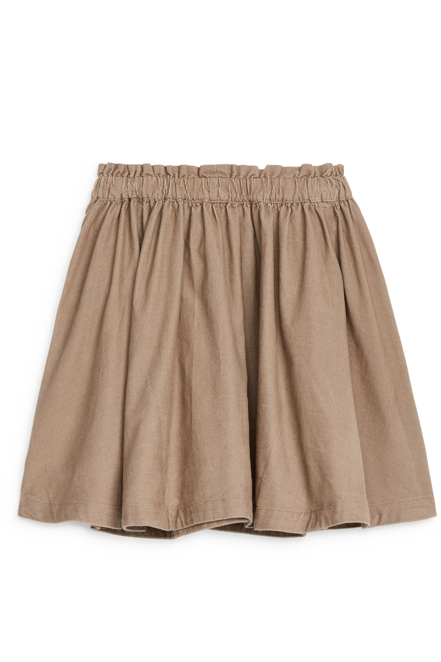 Corduroy Skirt - Mole/Black - 3