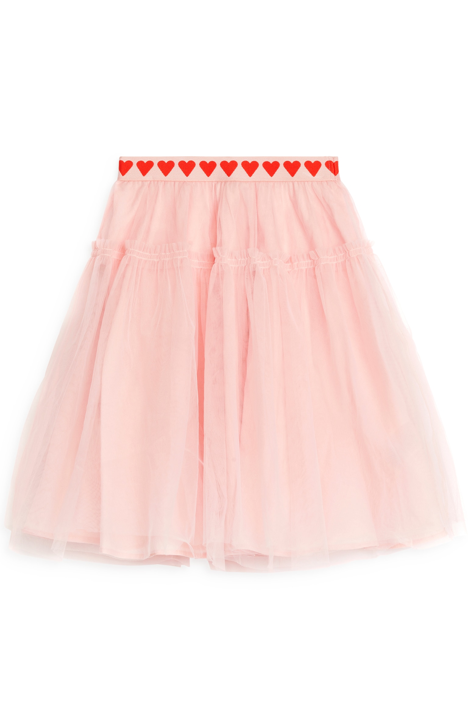 Tulle Skirt - Pink/Beige - 1