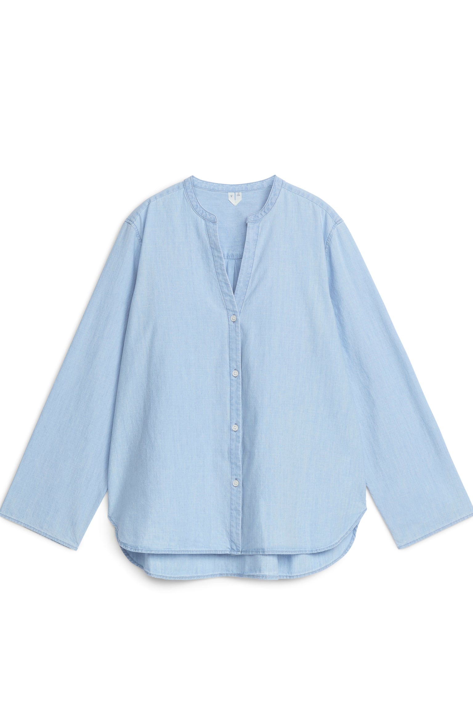 Light Denim Shirt - Light Blue - 1