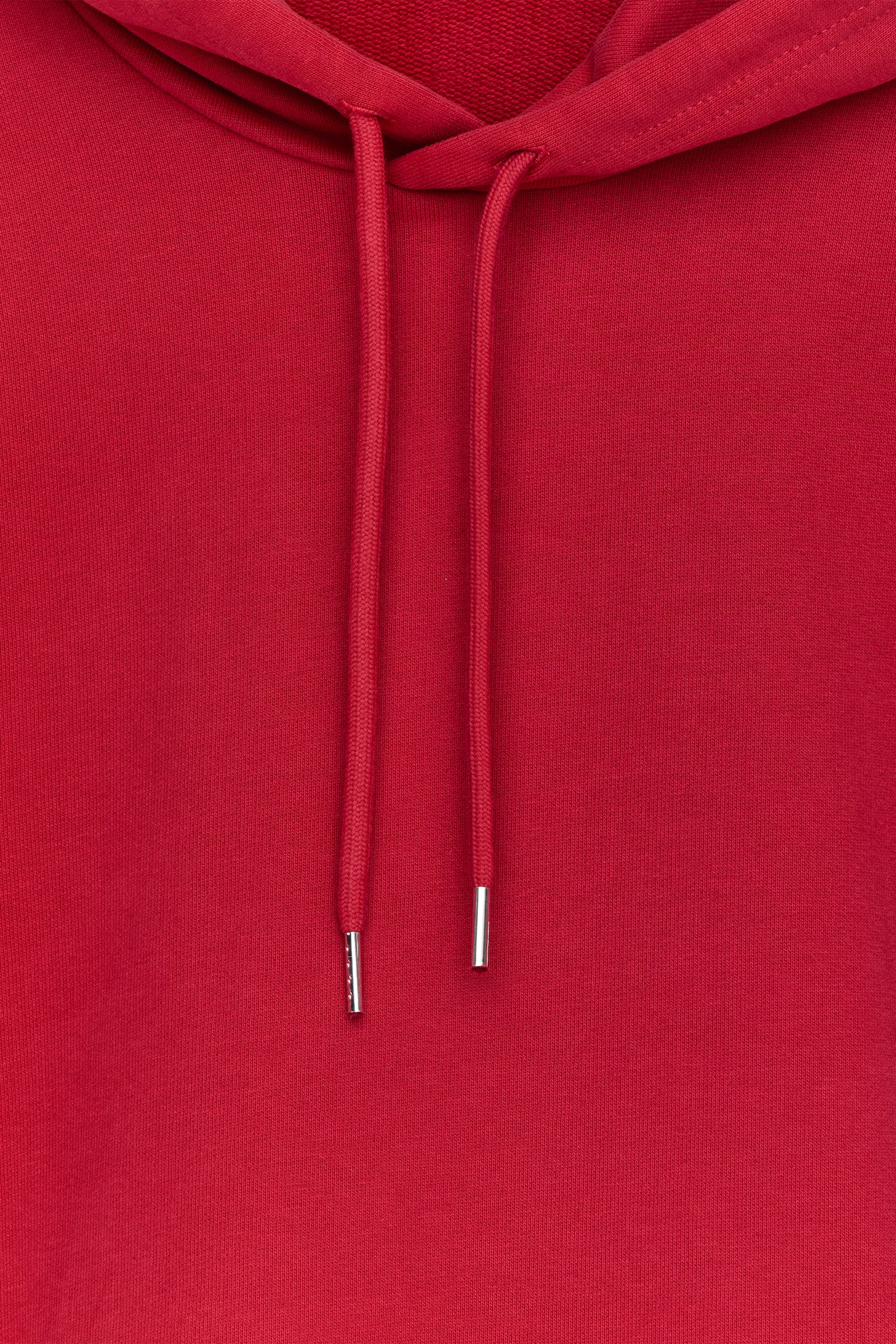 Sweatshirt mit Kapuze - Rot/Graumeliert - 3