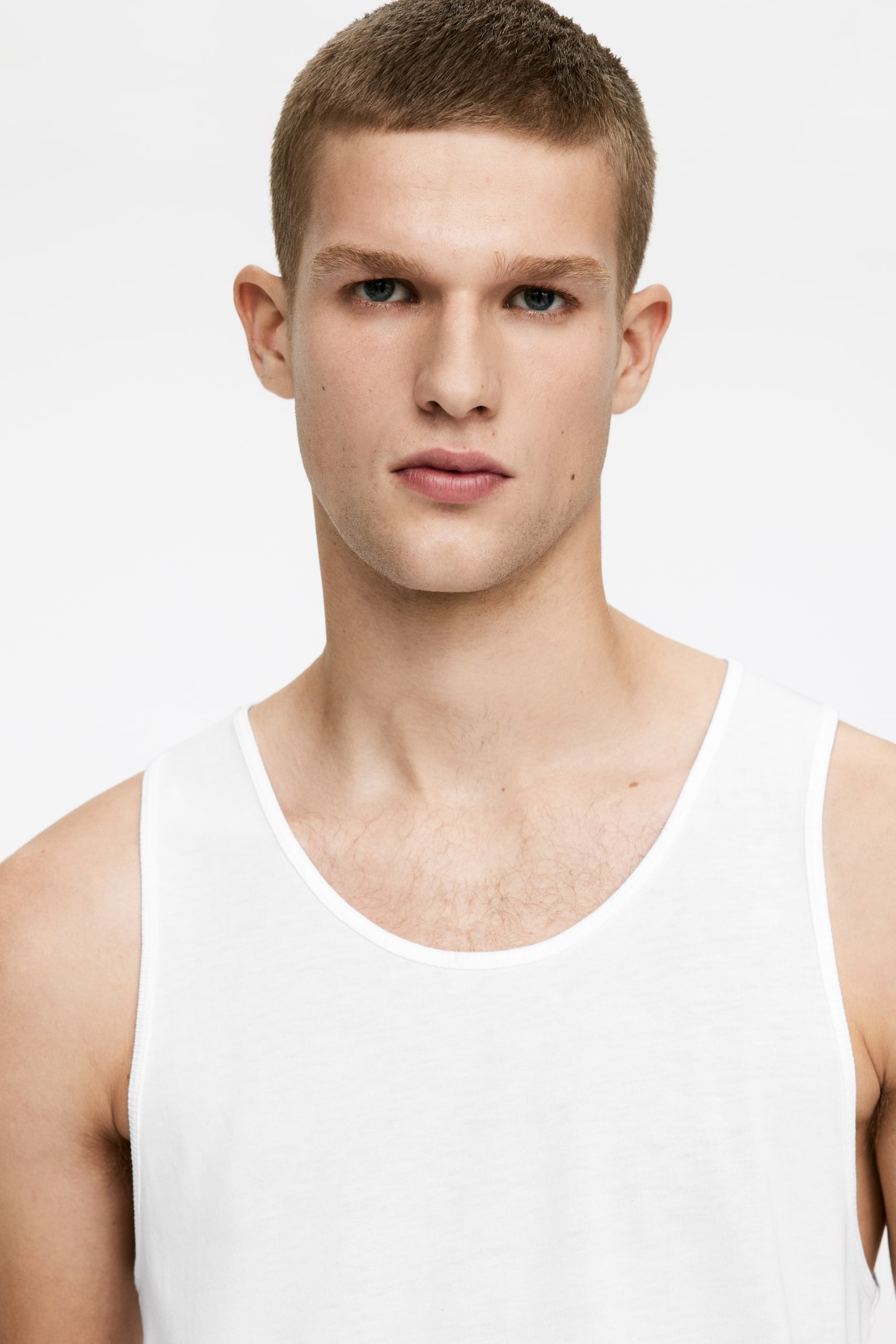 Modal Blend Tanktop - White - 3