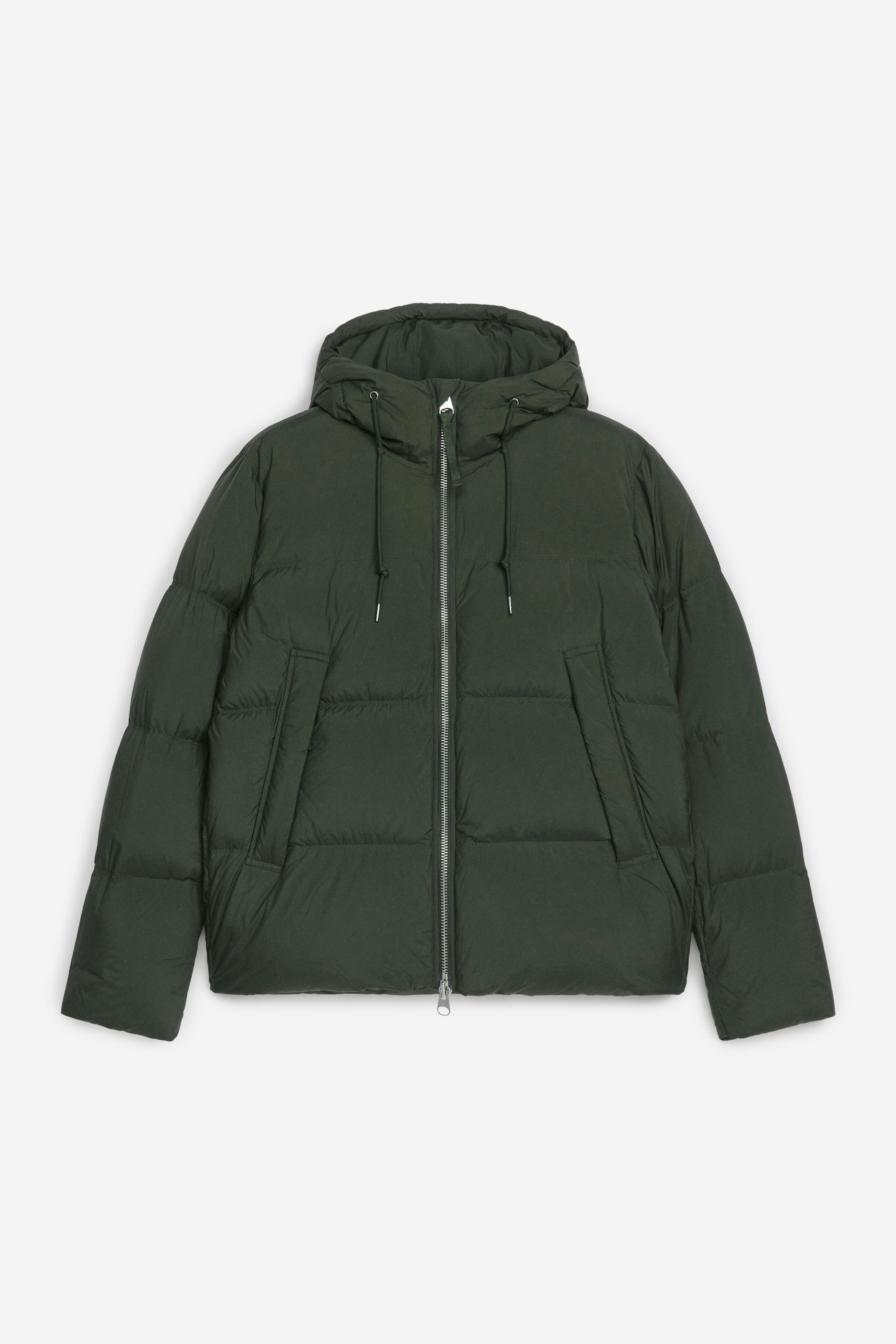 Doudoune Upcycled Down - Vert foncé/Noir