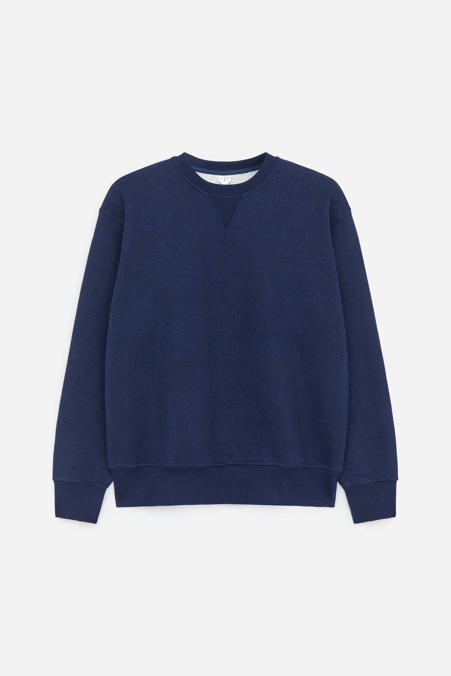Oversize-Sweatshirt - Indigoblau - 2