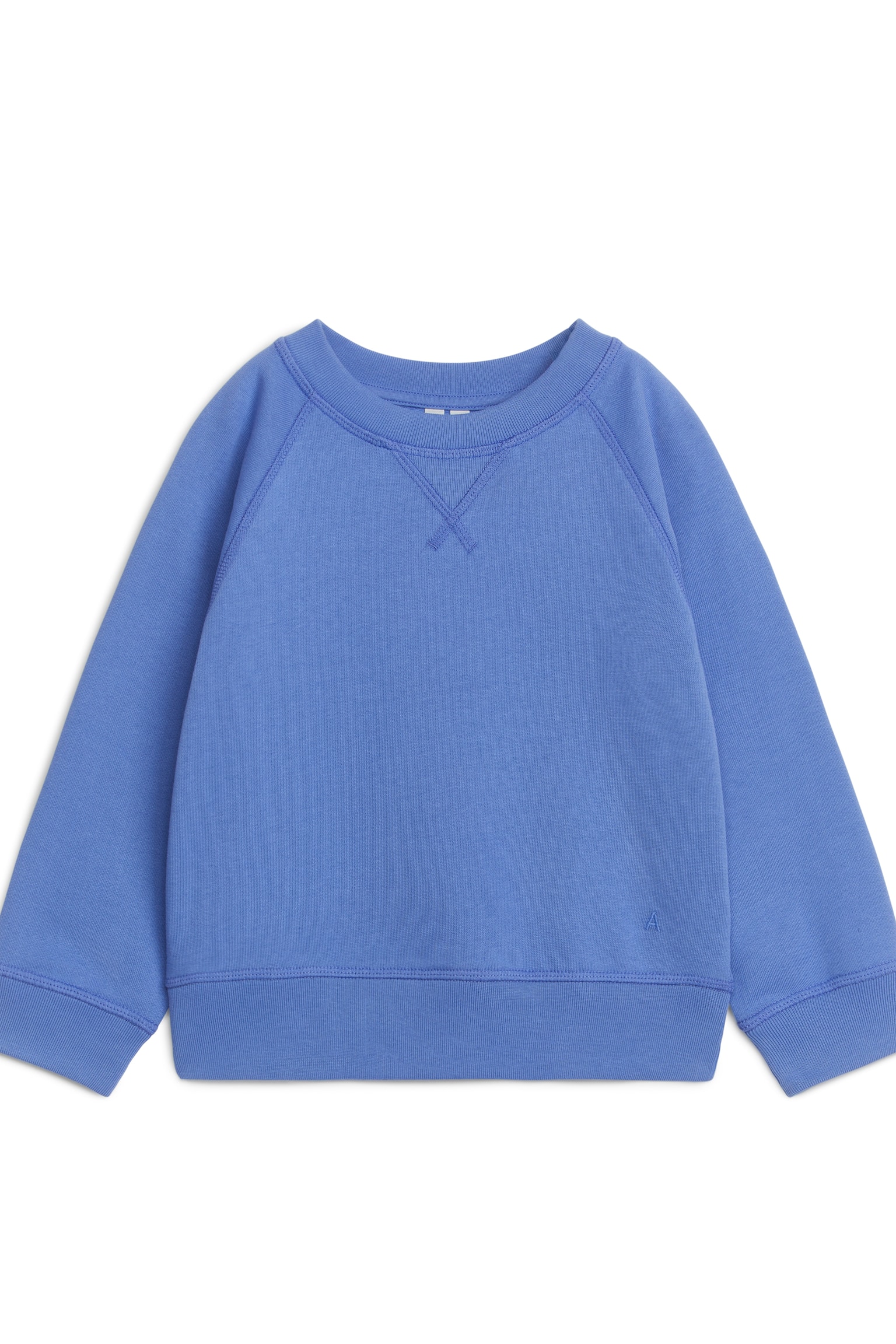 Sweatshirt aus Baumwolle - Blau/Taubenblau/Pfirsich/Rosa/Beige/Graumeliert/Dunkelblau/Orange/Blau/Grün - 1
