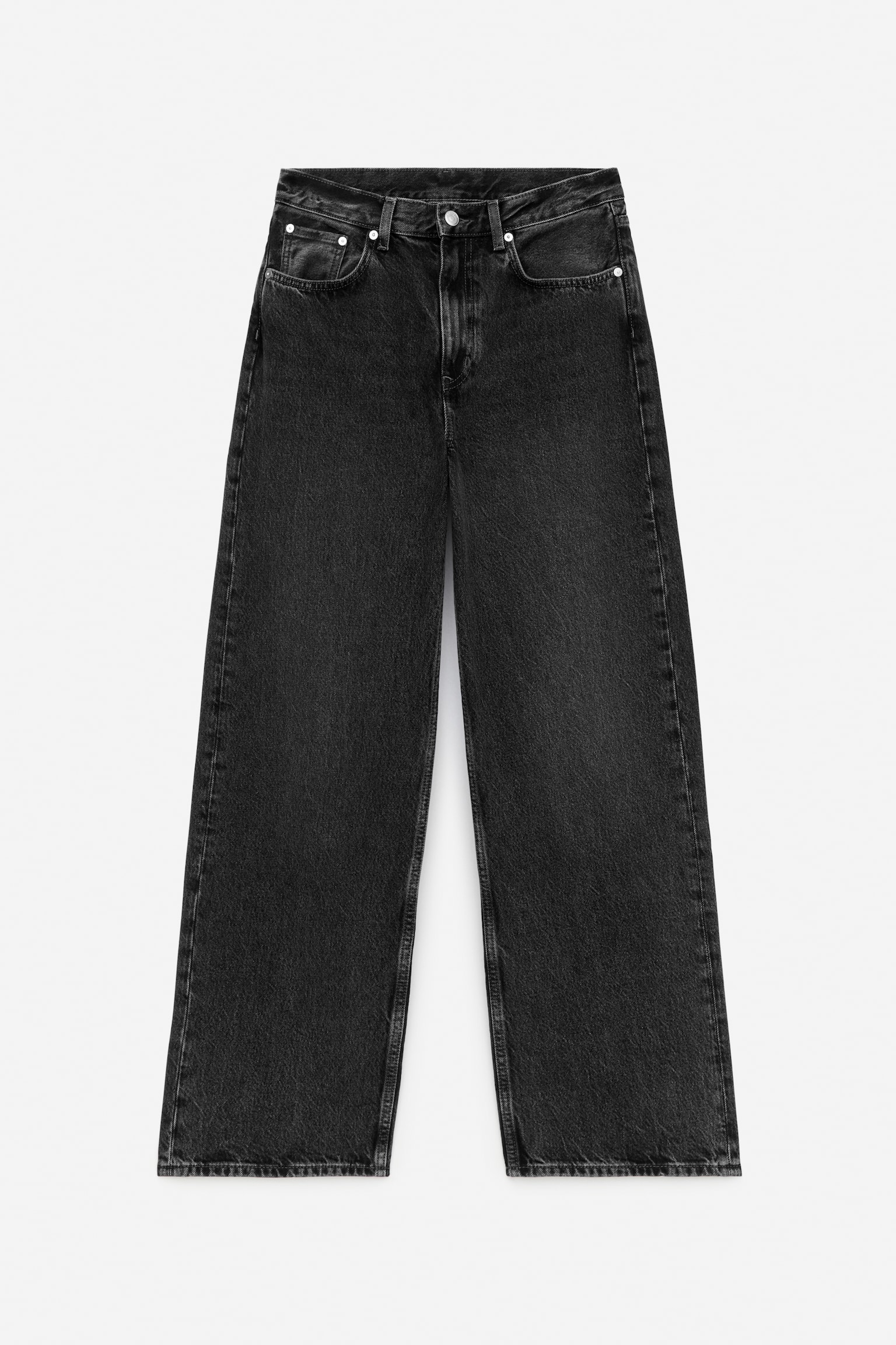 CORAL Relaxed Jeans - Dark Grey - 1