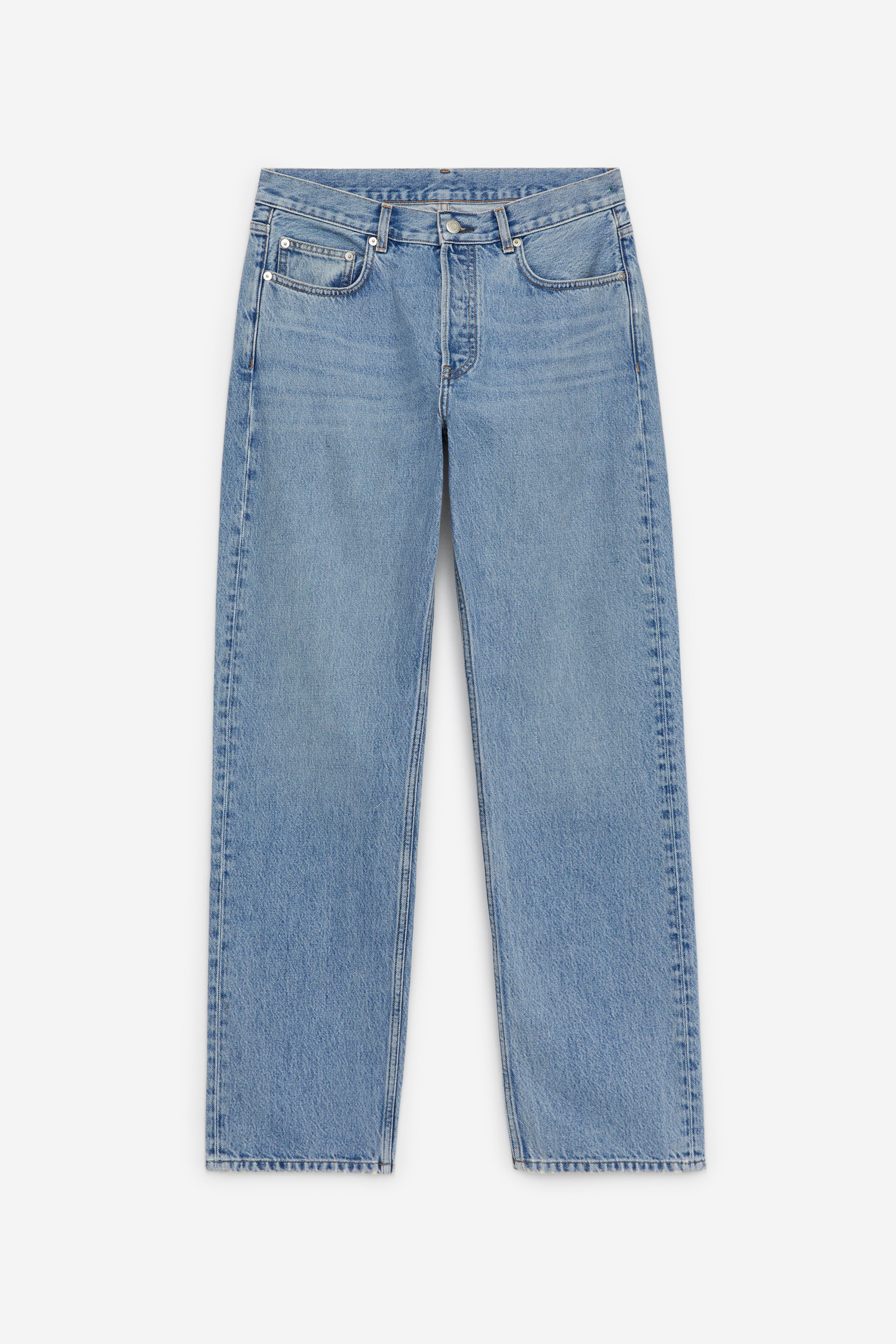 Дънки OCEAN Loose Straight - Синьо/Екрю/Средносиньо/Тъмносиньо