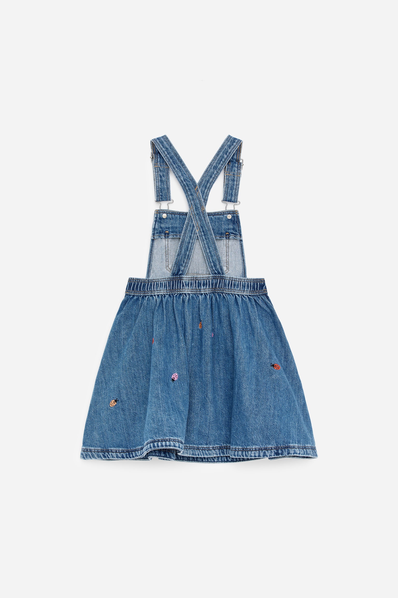 Abito a salopette - Blu/Coccinelle - 4