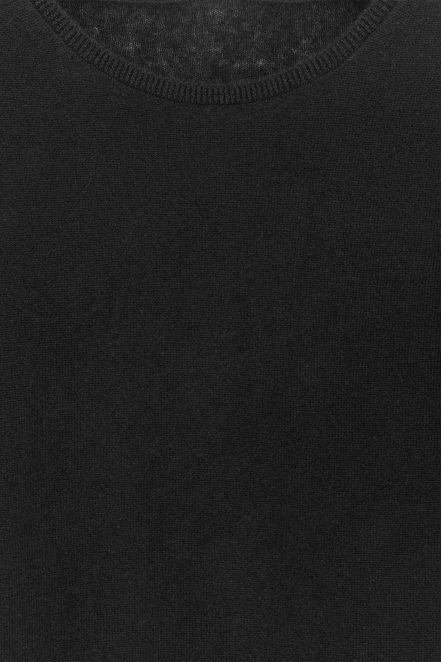 Oberteil aus reinem Kaschmir - Schwarz/Grau - 4