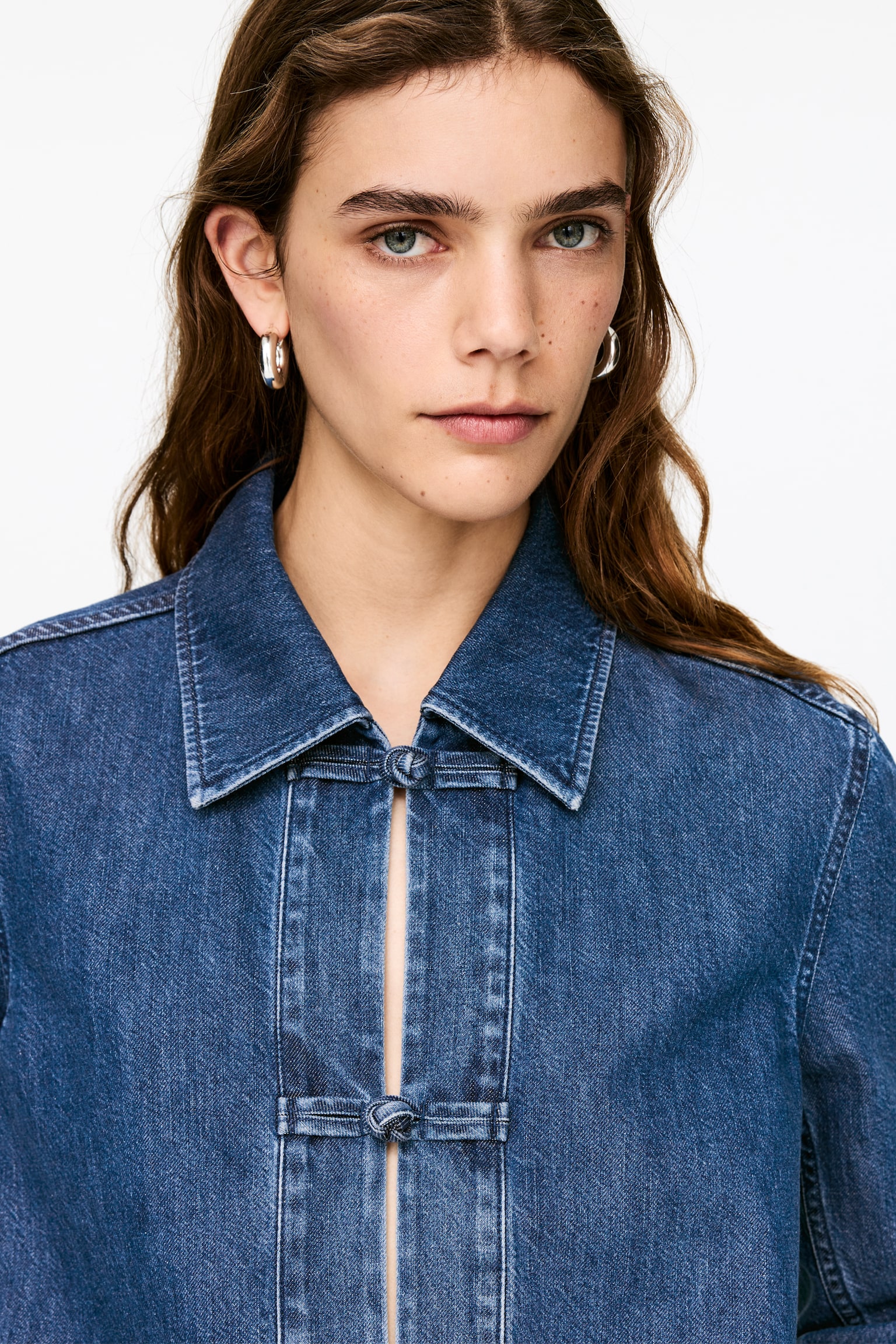 Hemd aus Denim-Twill - Blau - 3