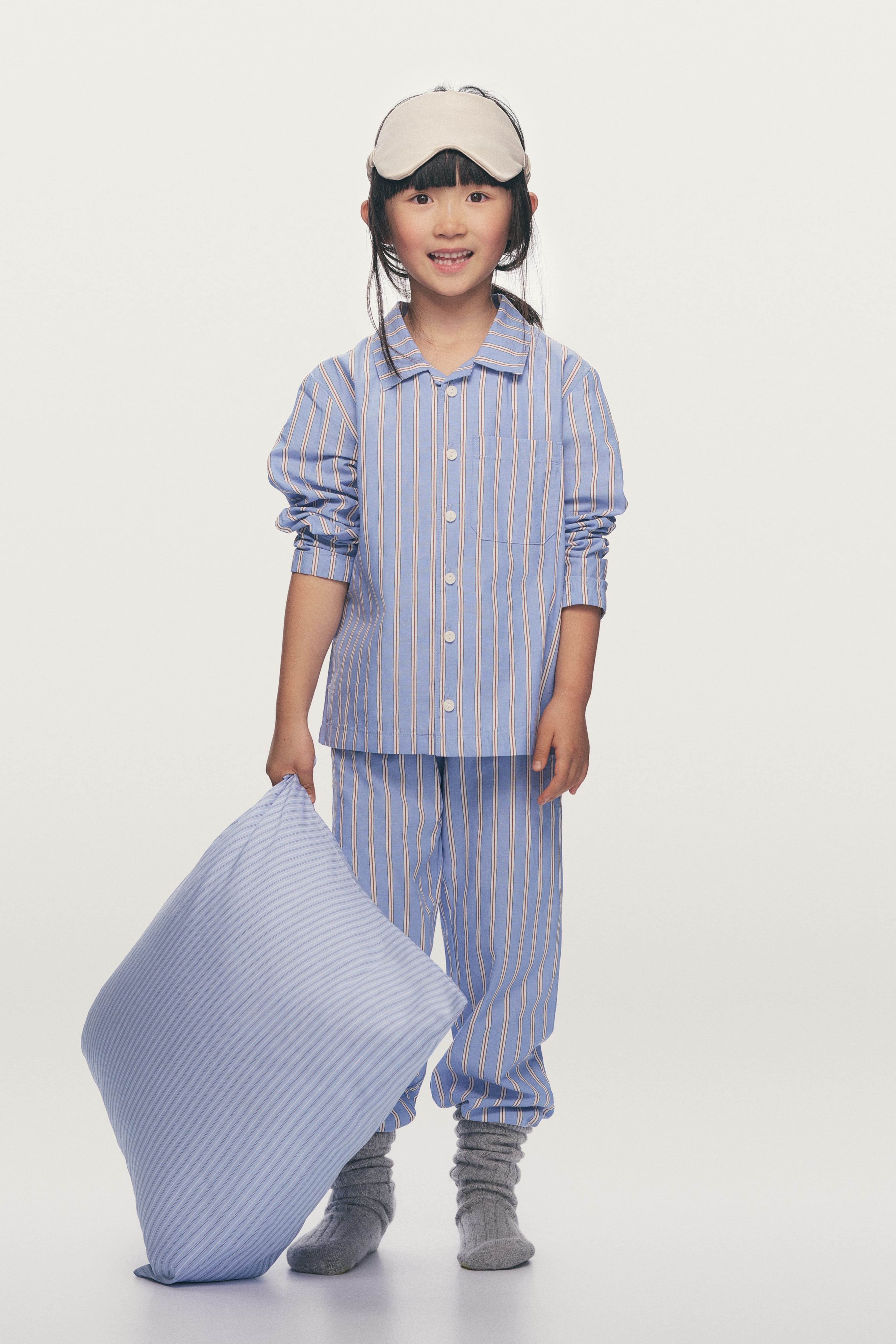 Pyjama - Blau/Streifen