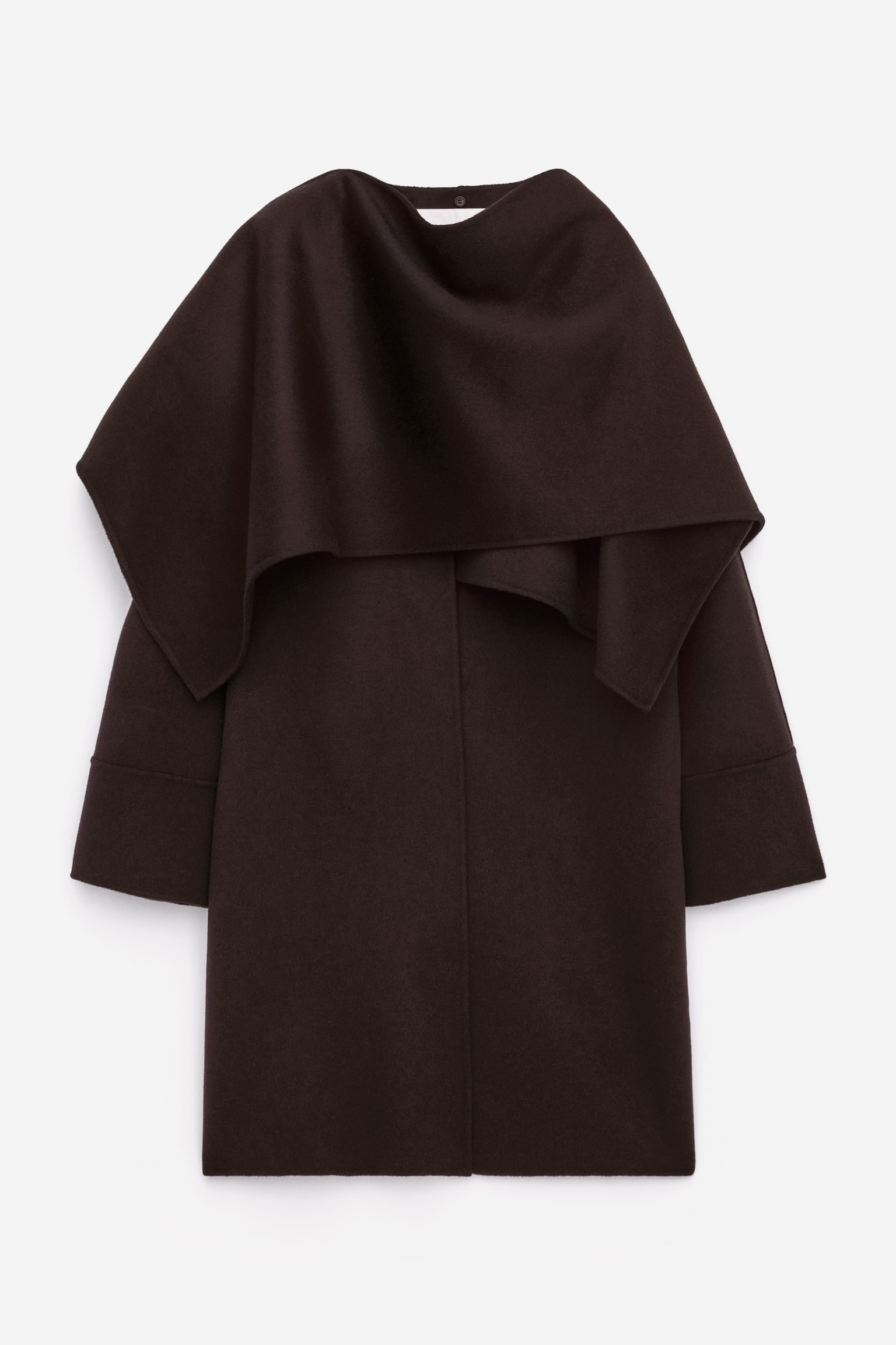 Viittatakki - Tummanruskea - 2