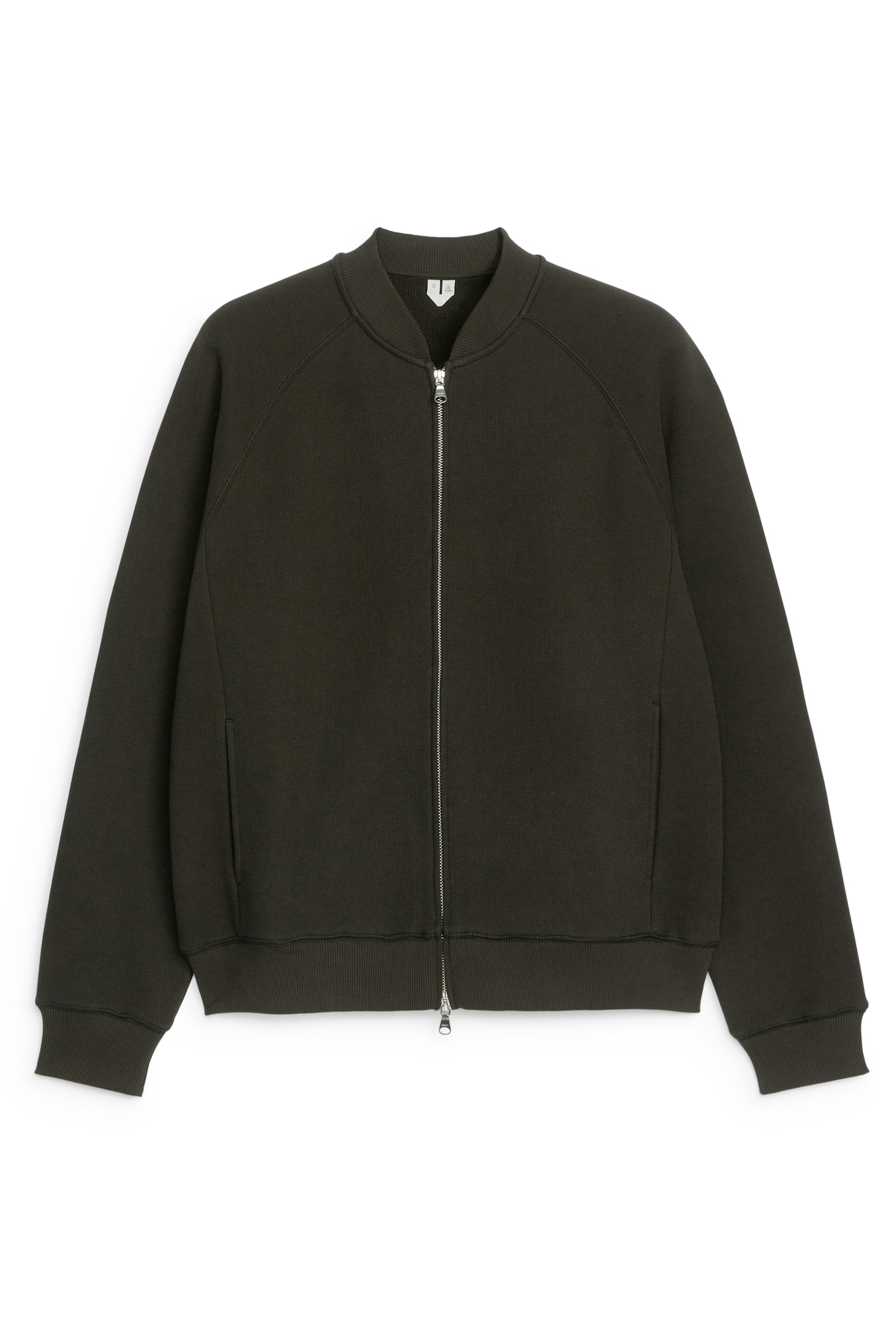 Zip Cardigan - Dark Green - 2