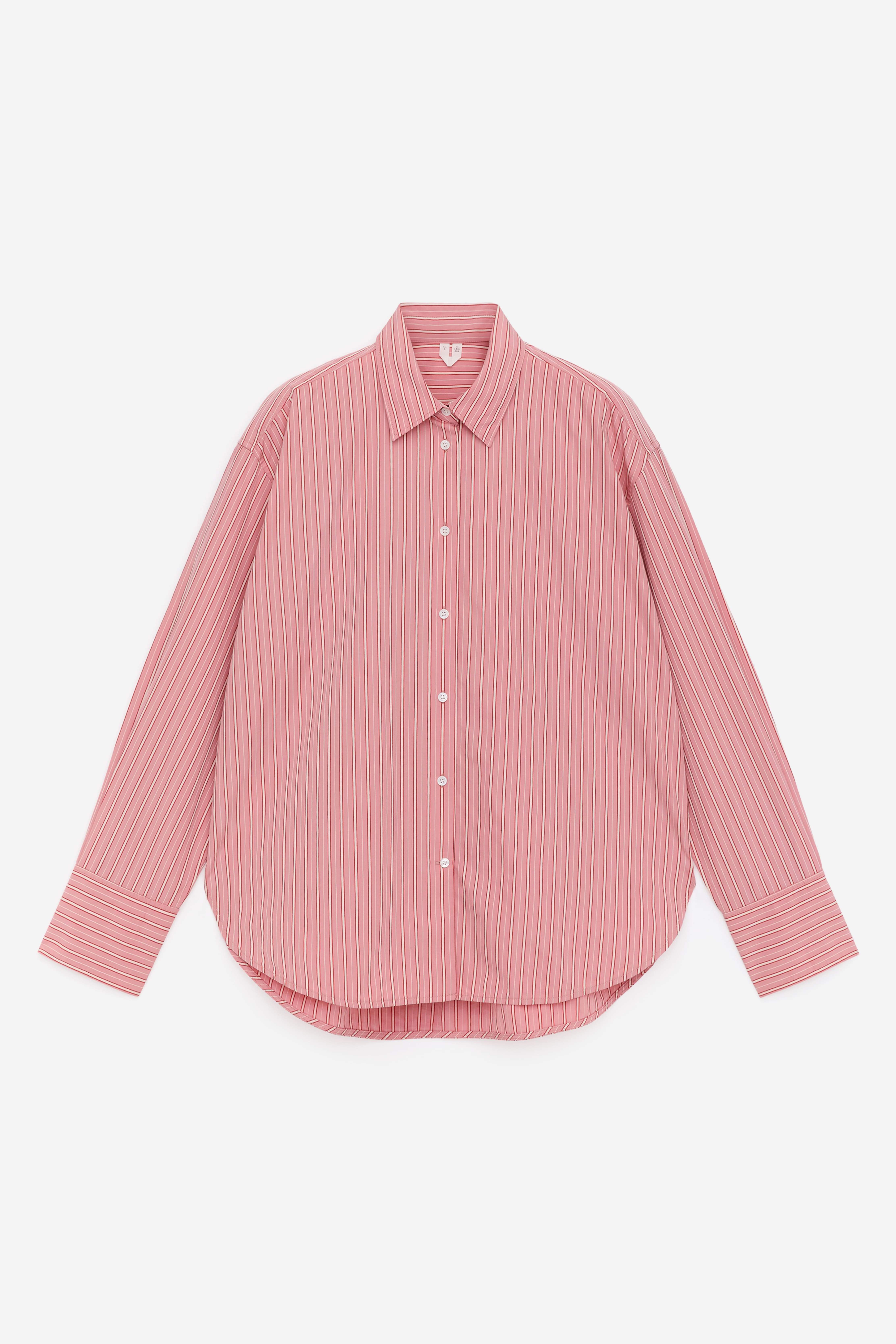 Pamut ing - Rózsaszín/Fehér