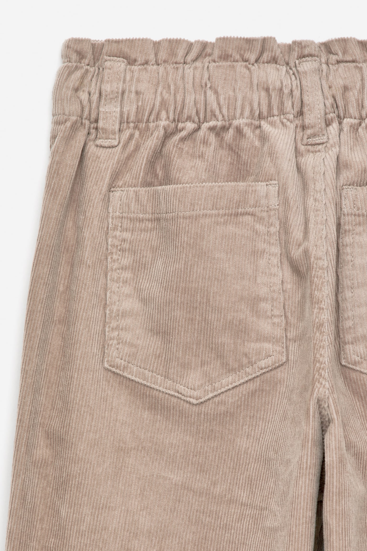 Kordfløyelbukser - Beige/Lilla - 2