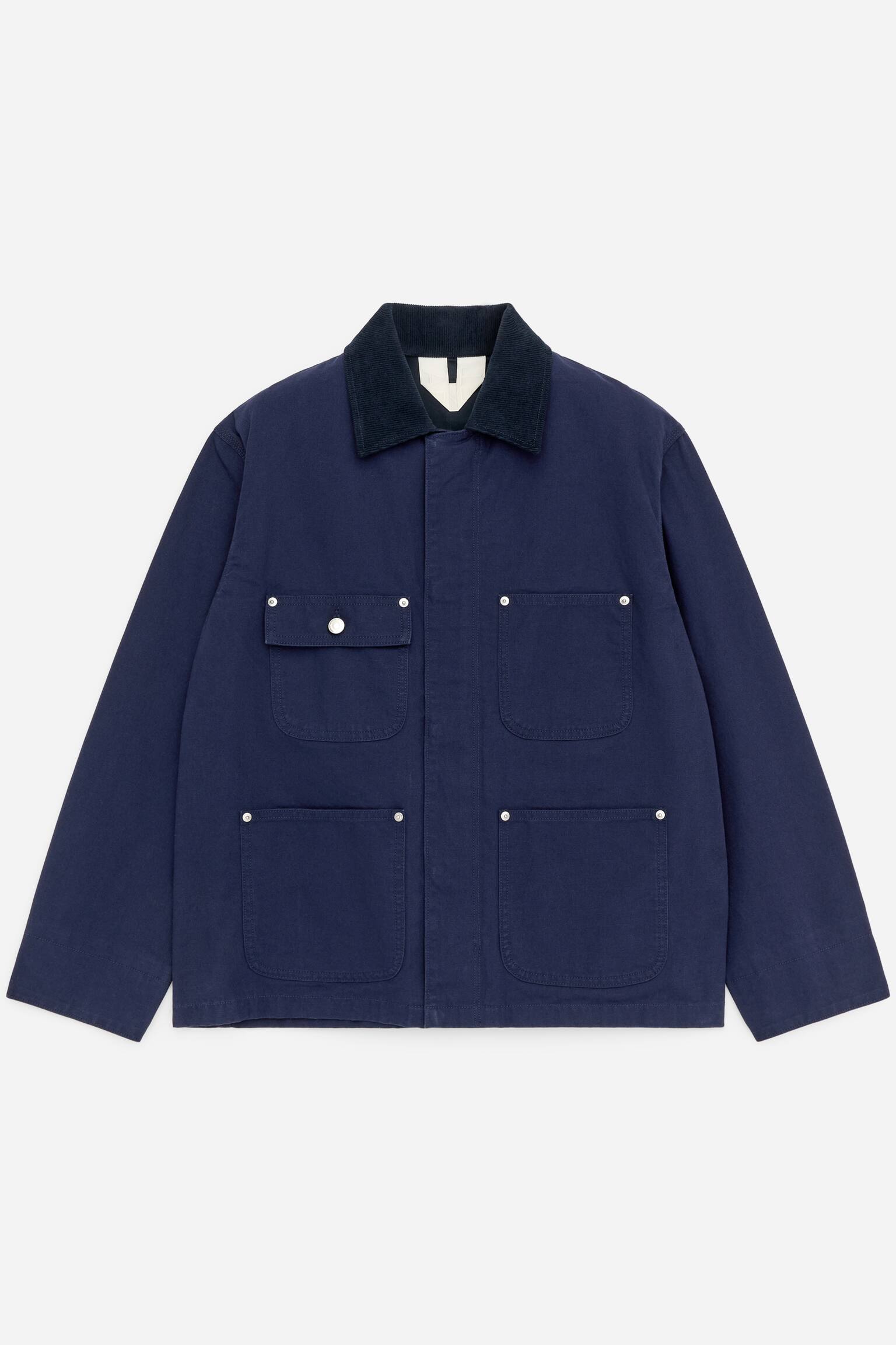 Workwear-jacka - Mörkblå - 2