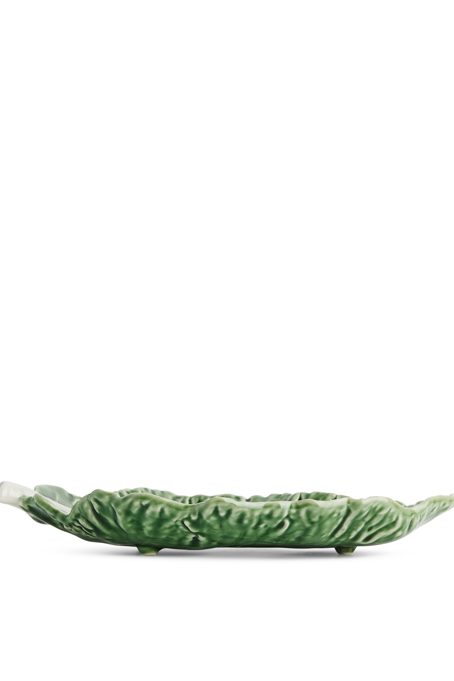 Bordallo Pinheiro Leaf Plate - Green - 1