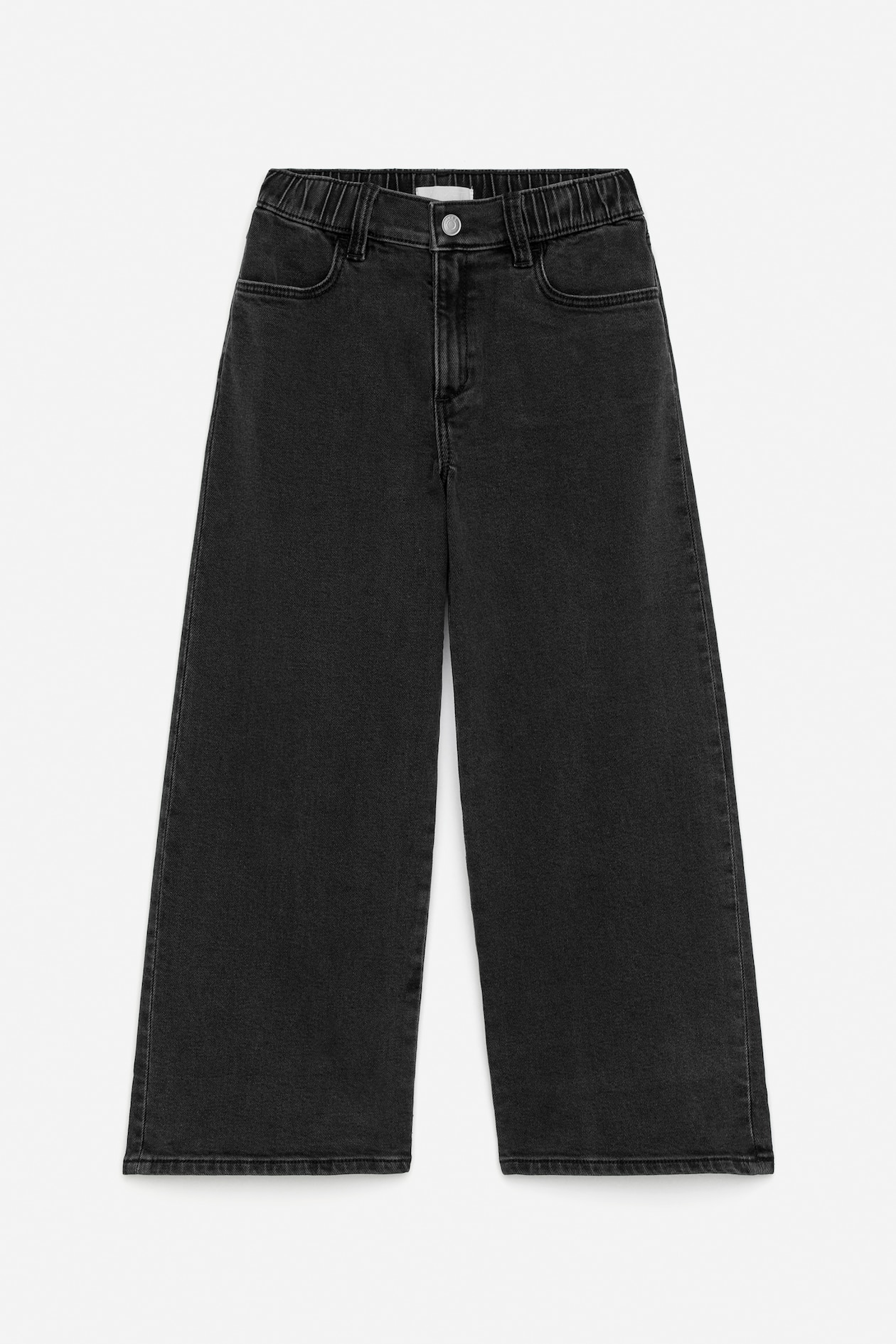 Jean Noir Enfant Gap - Taille 8 - Coupe Droite Régulière - Occasion Très Bon état
