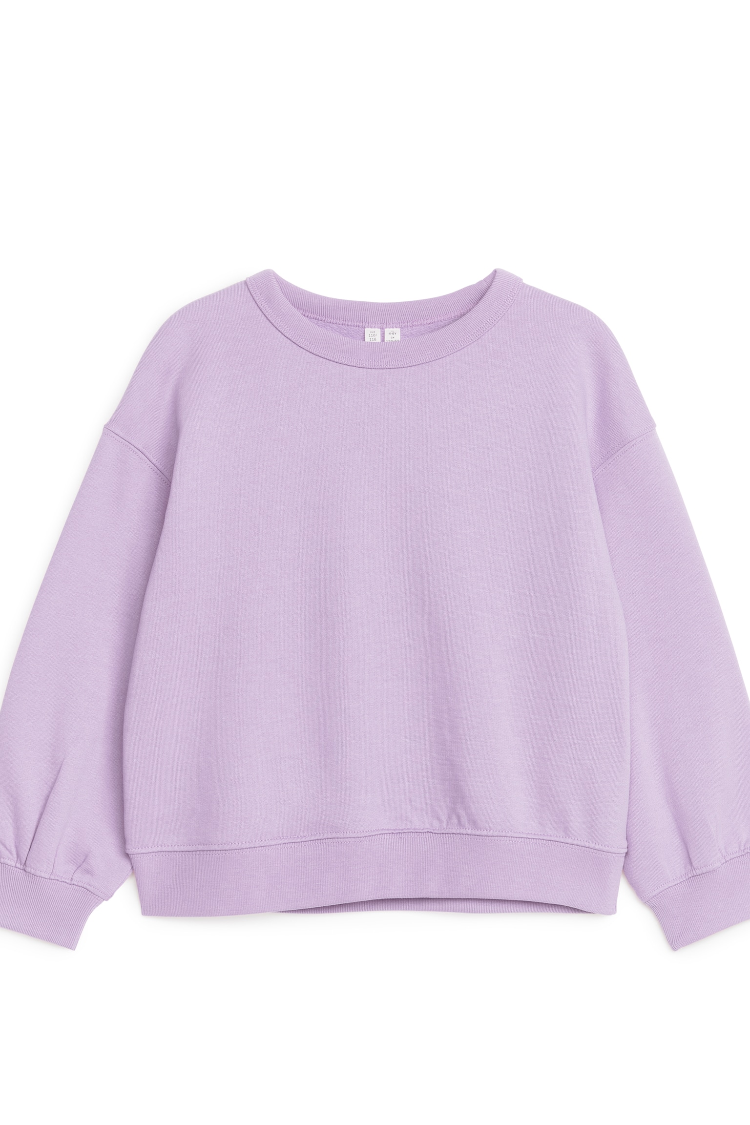 Relaxed Sweatshirt - Lilac/Pink/Oat Melange - 1