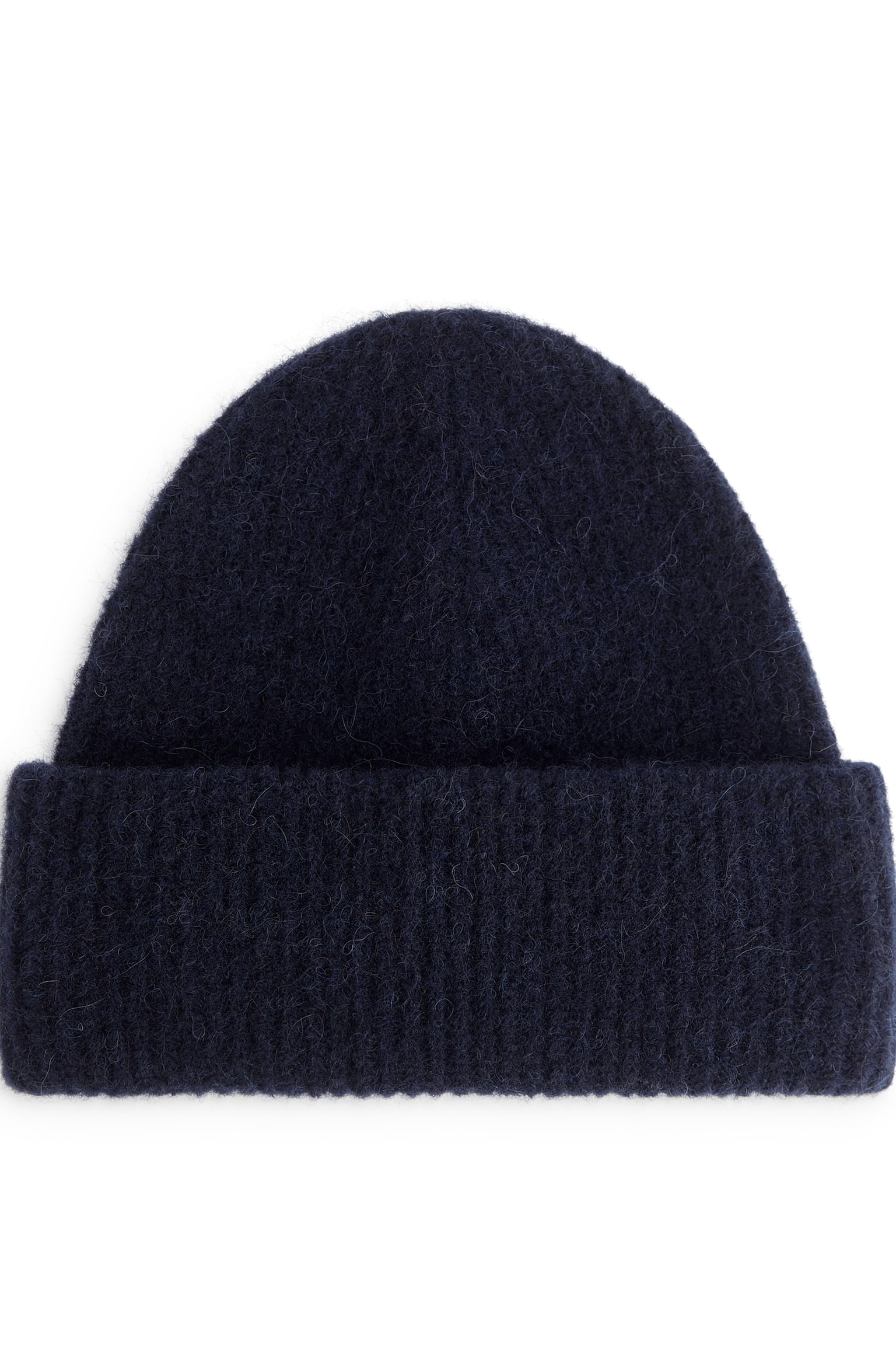 Alpaca-Merino Blend Beanie - Dark Blue/Red/Beige/Black/Dusty Blue/Dark Grey - 2