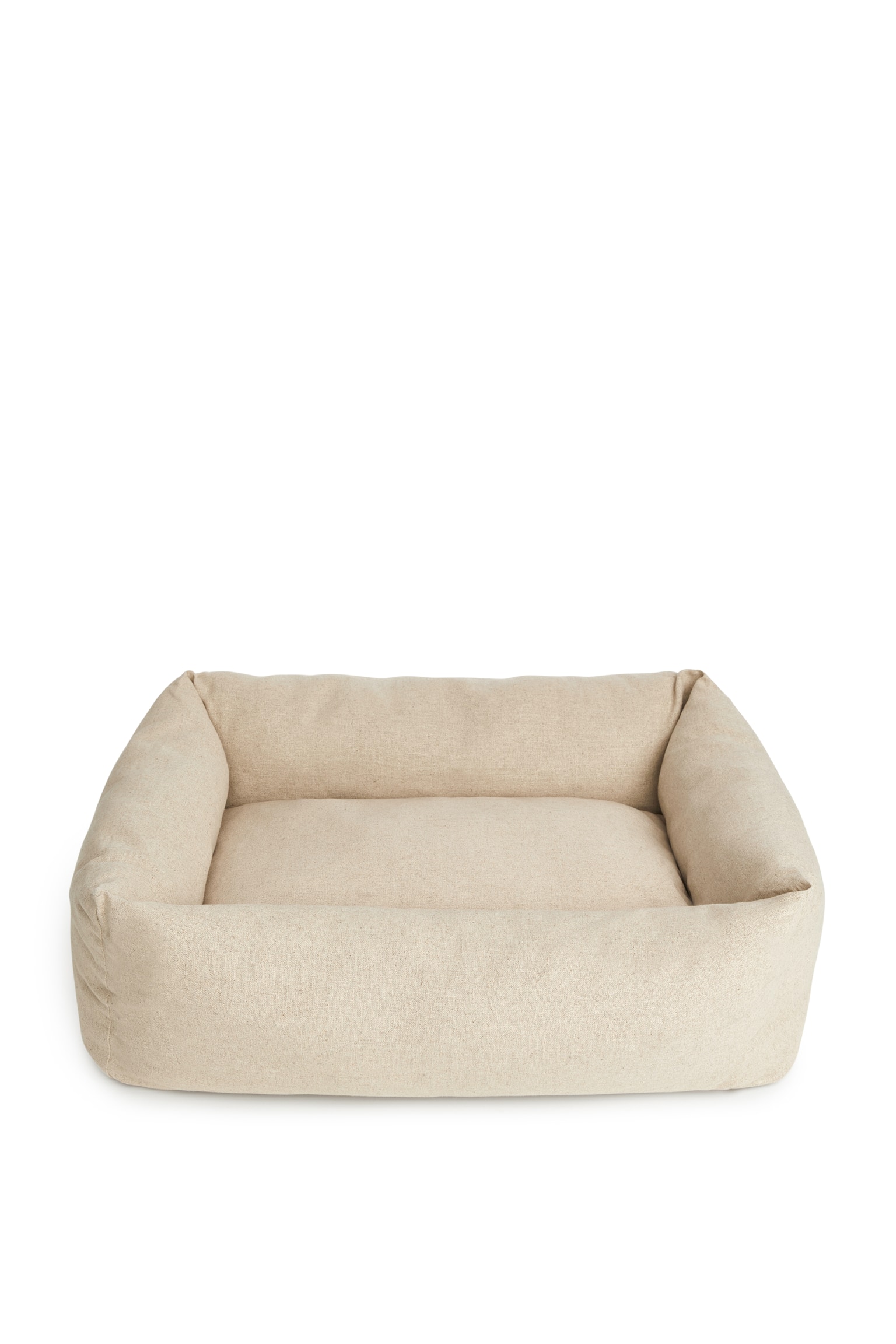 Padded Dog Bed Medium - Beige - 1