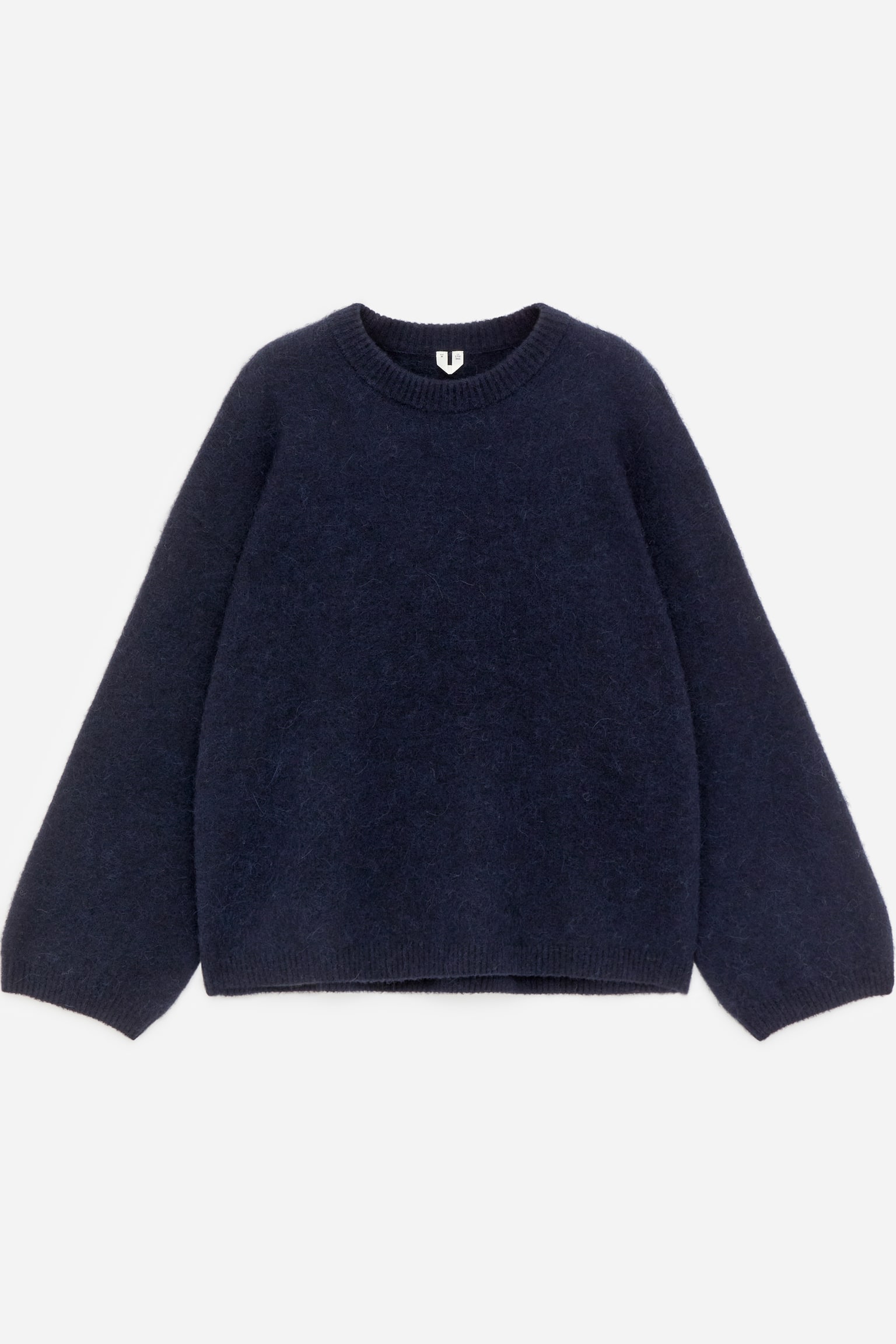 Maglione in misto alpaca e lana - Blu scuro/Grigio chiaro/Rosa polvere/Bianco sporco/Turchese/Bordeaux scuro/Nero/Beige/Viola - 2