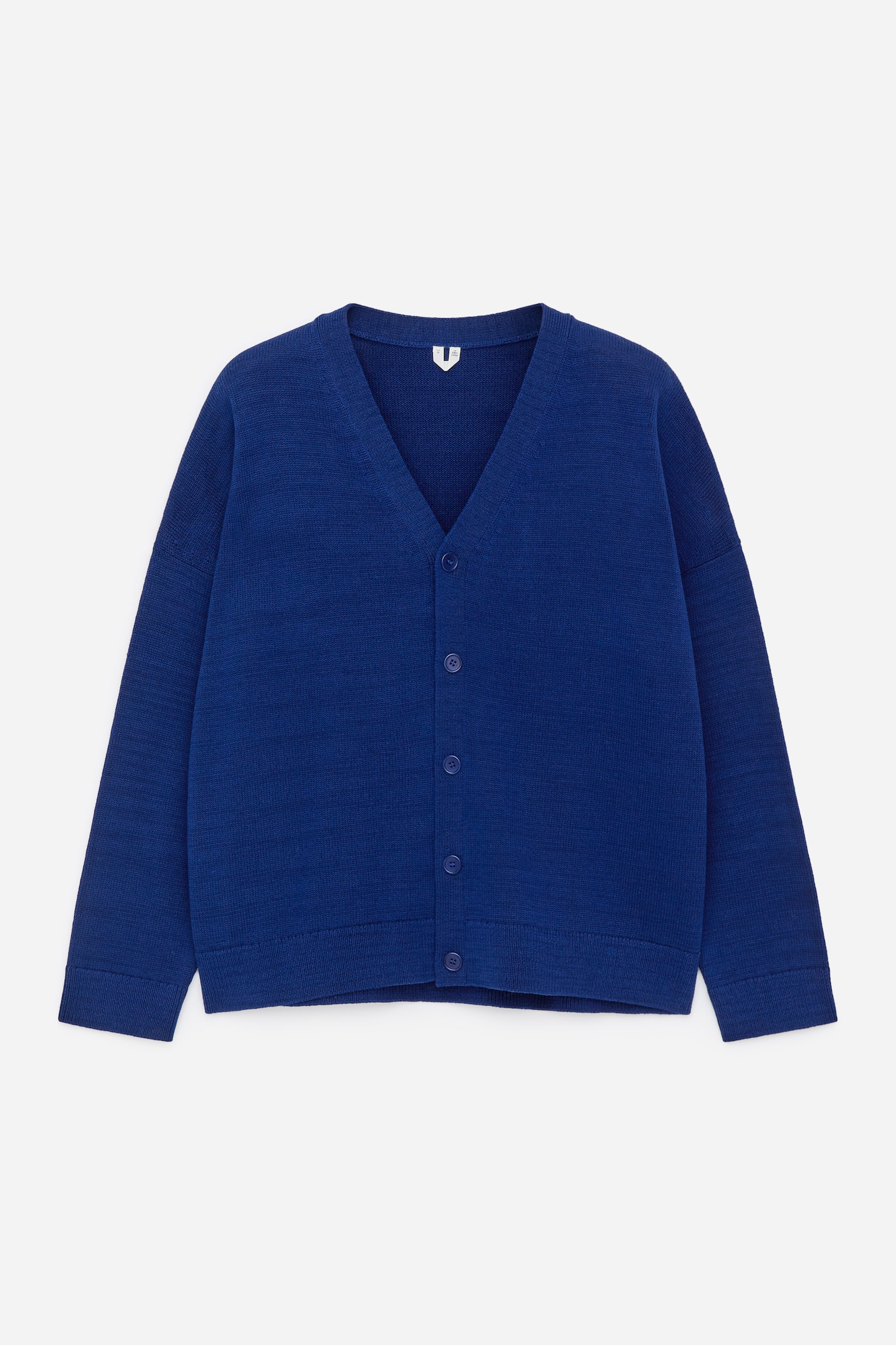 Strickjacke aus Baumwolle - Dunkelblau - 2