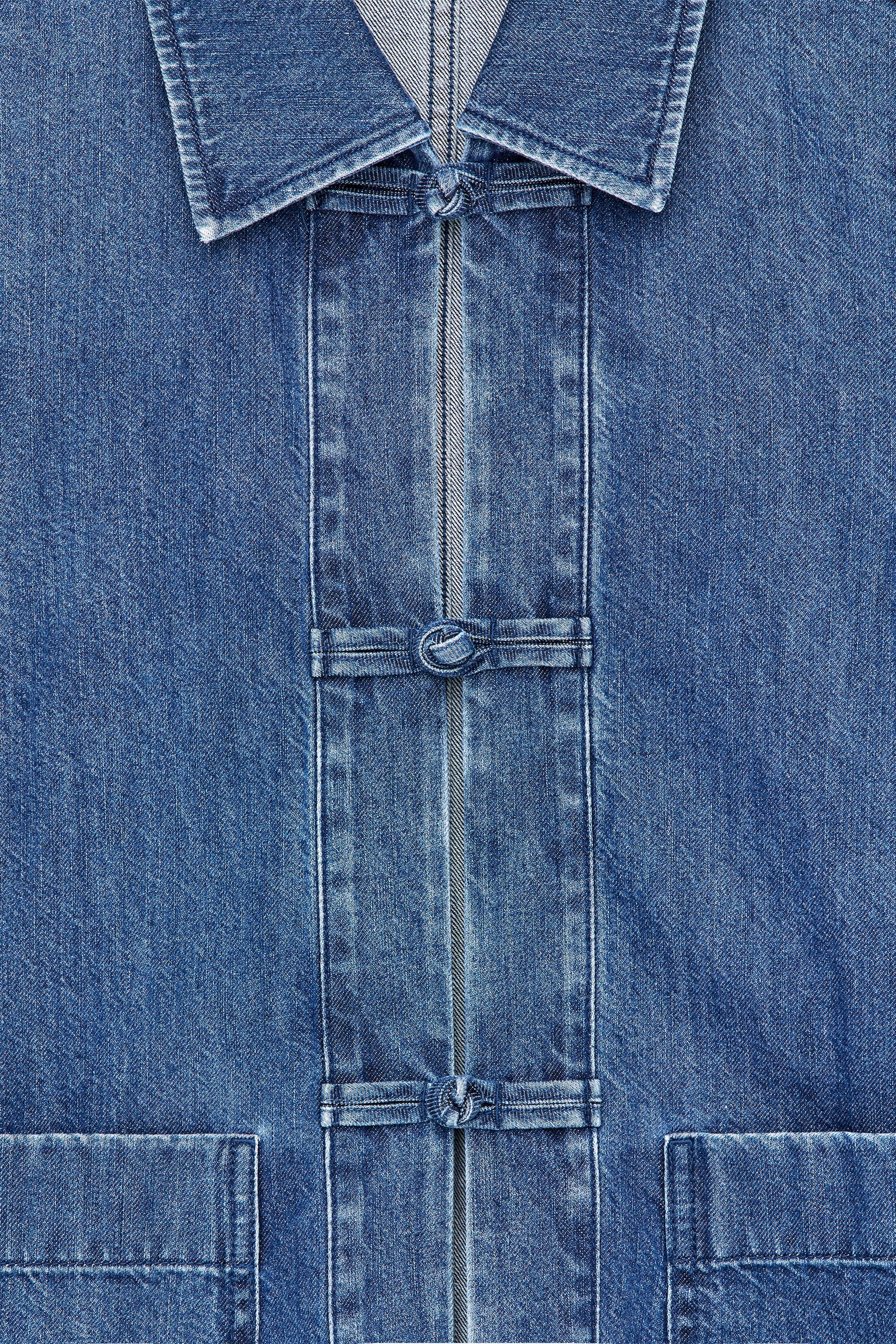 Hemd aus Denim-Twill - Blau - 6