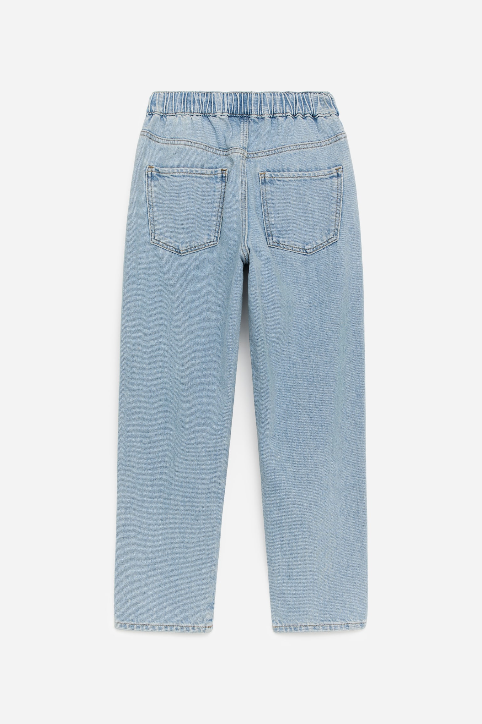 Pantaloni din denim cu talie elastică - Albastru deschis/Albastru/Dark Blue/Negru/Albastru - 2