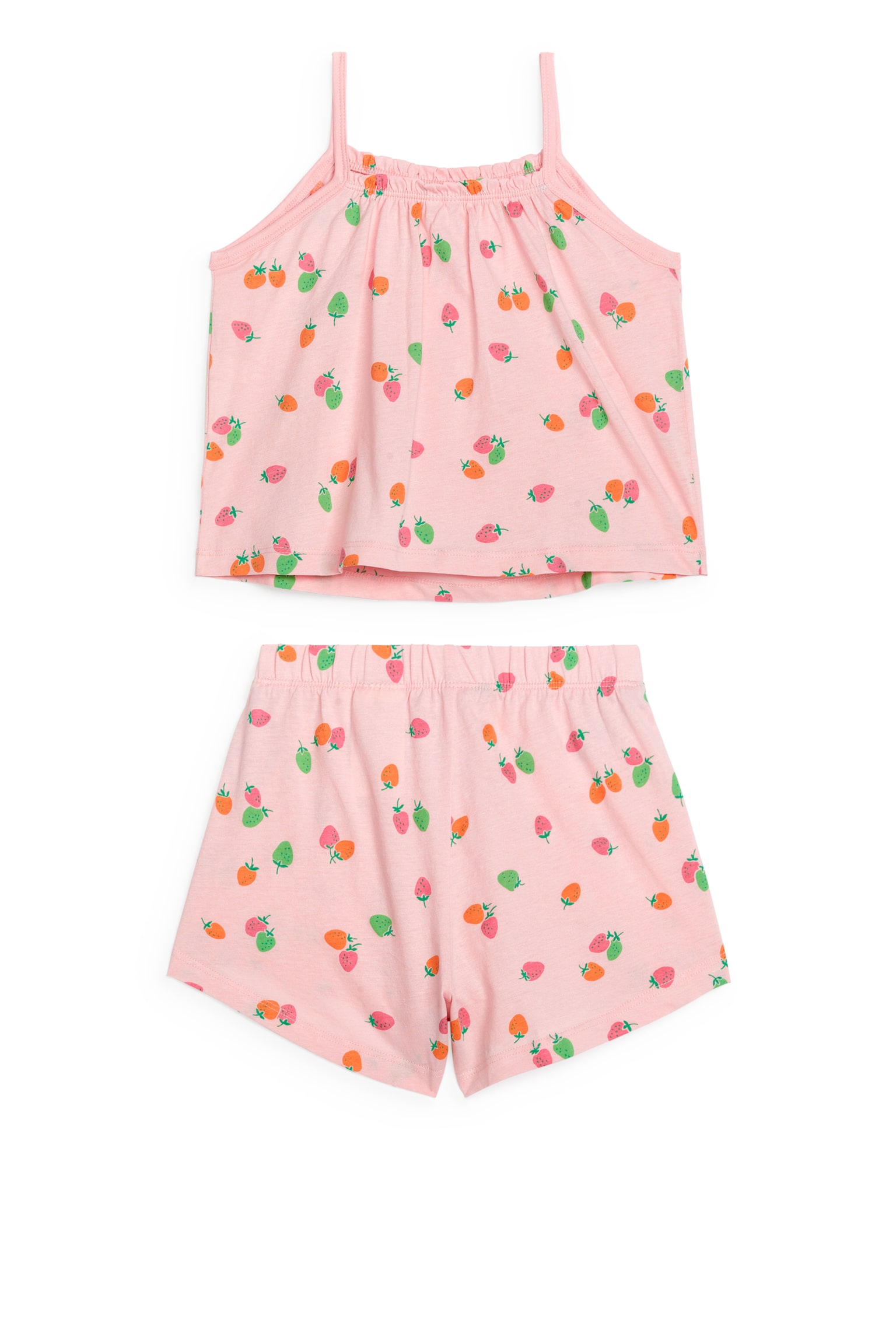 Cotton Pyjama Set - Pink/Lilac - 2