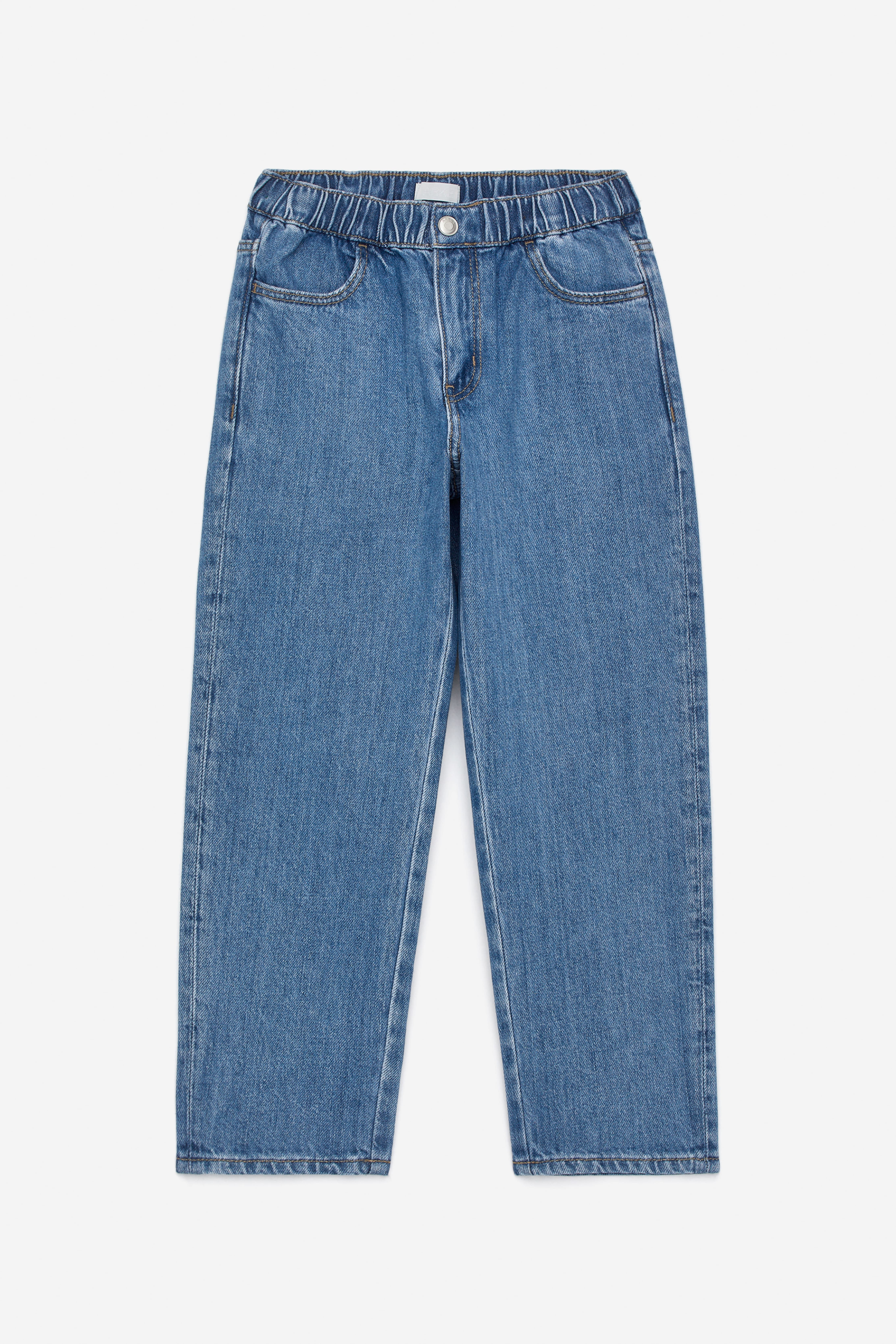 Pantalon en jean à enfiler - Bleu/Bleu foncé/Bleu/Noir