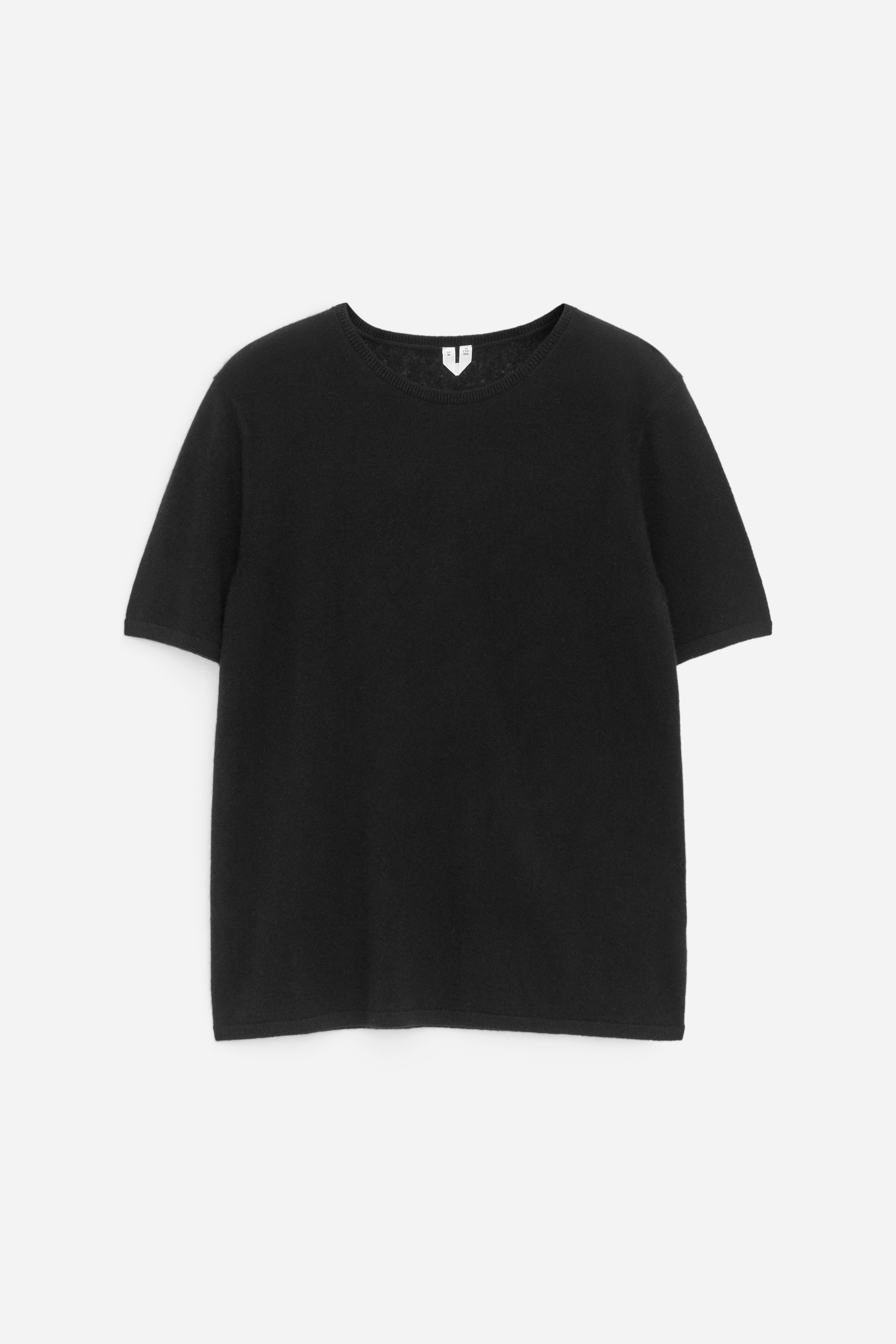 Maglia in puro cashmere - Nero/Grigio