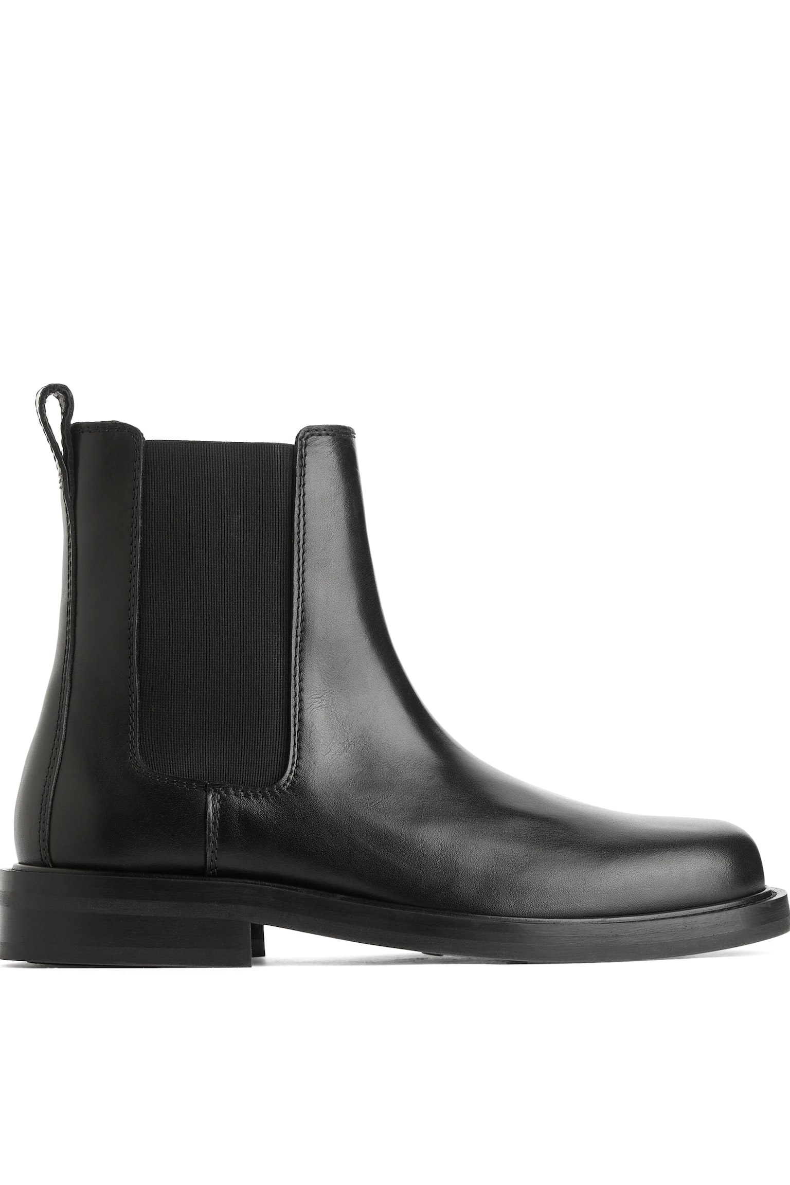 Leather Chelsea Boots - Black - 2