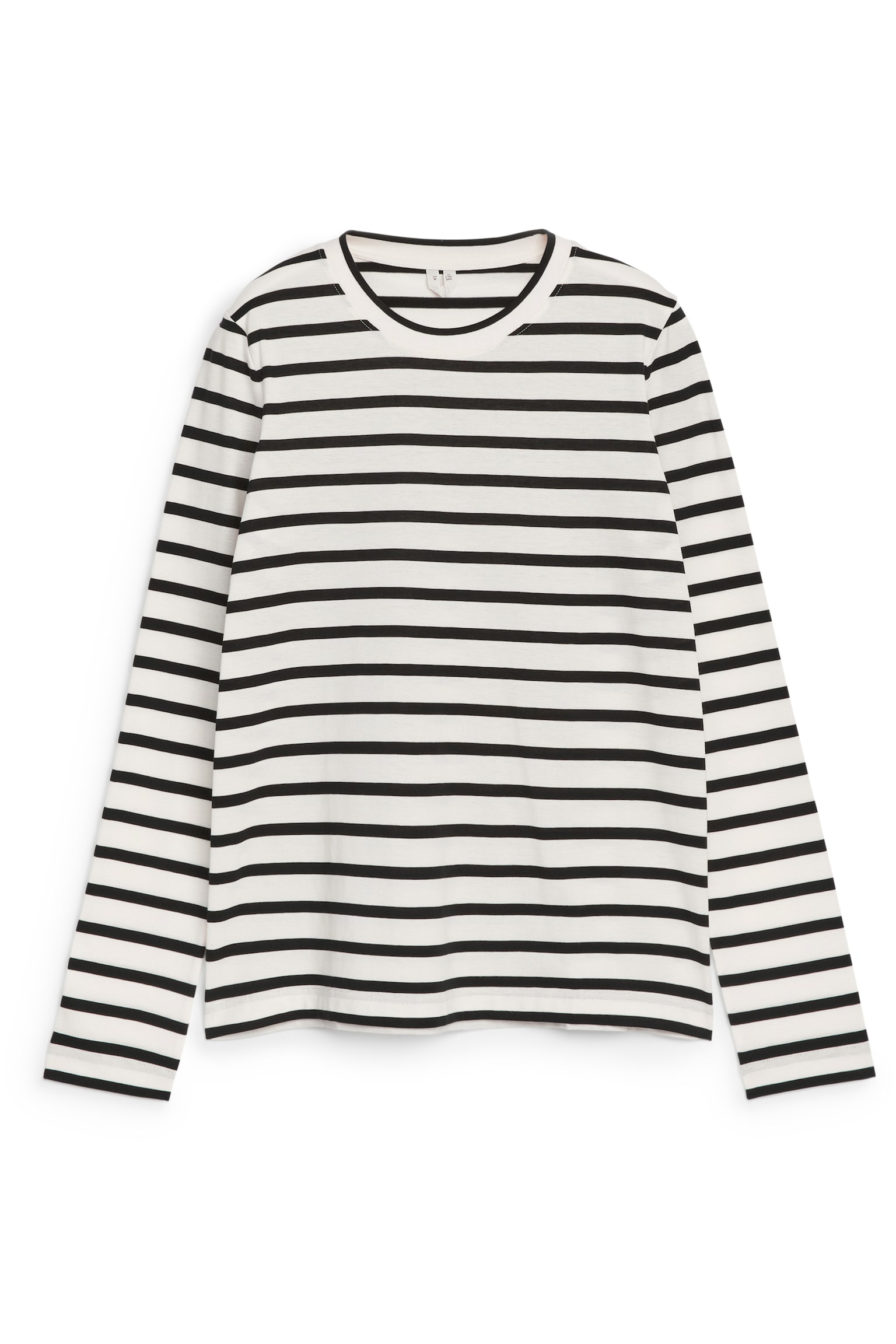 Long-Sleeve T-Shirt - Off White/Black/Black/White/Grey/Dusty Pink