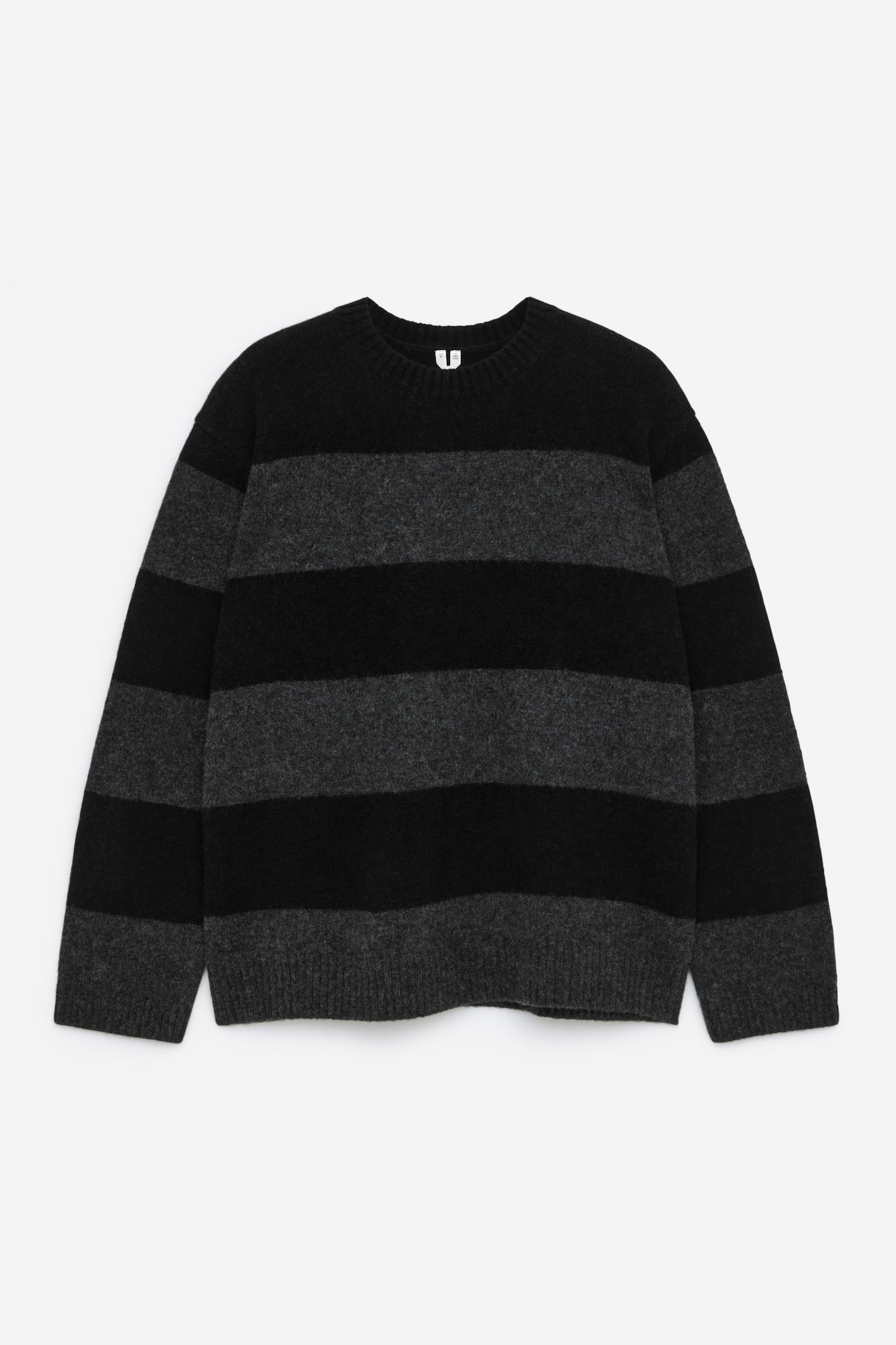 Wool Jumper - Black/Grey/Beige/Brown - 1