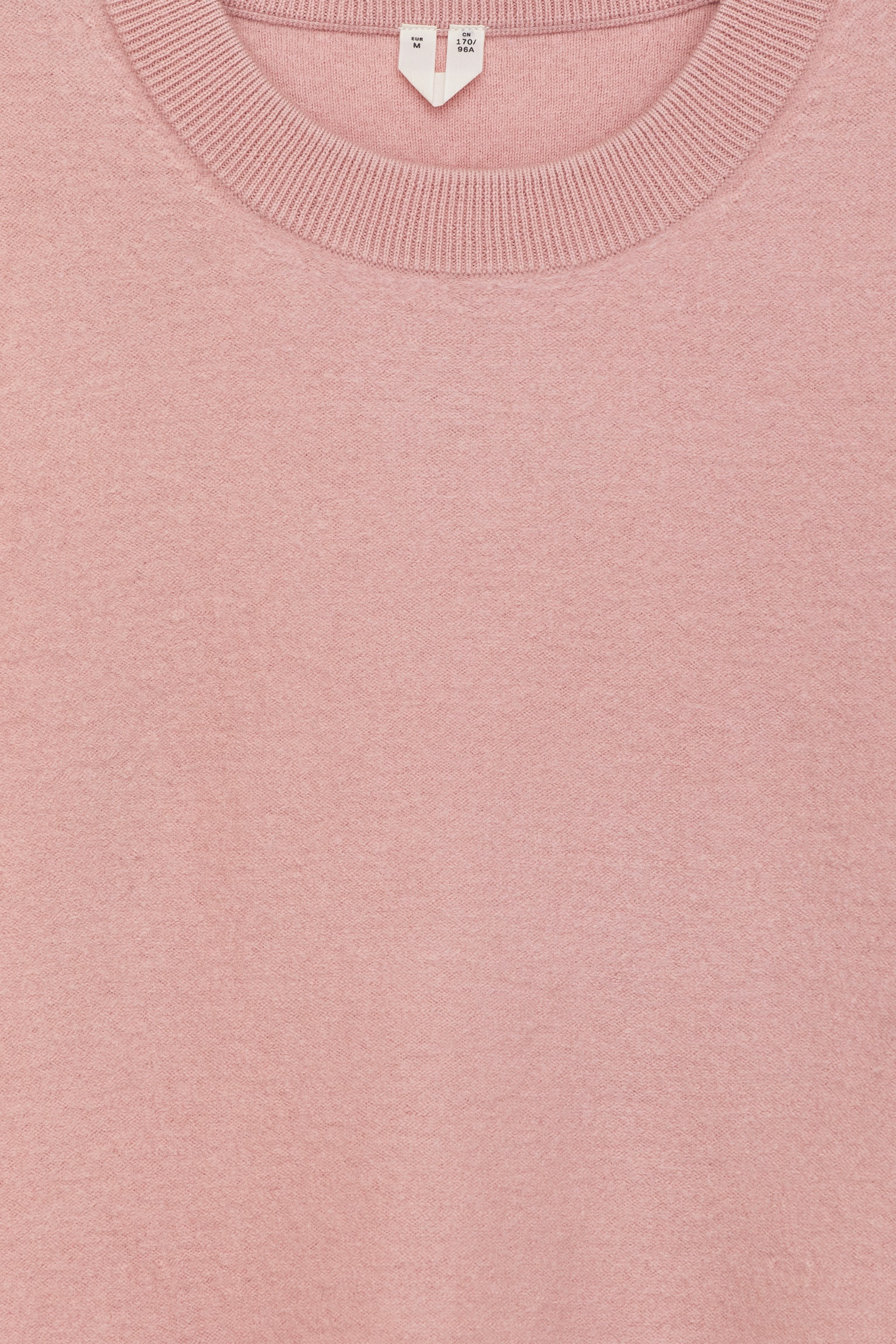 Pullover aus Wollwalk - Altrosa - 3