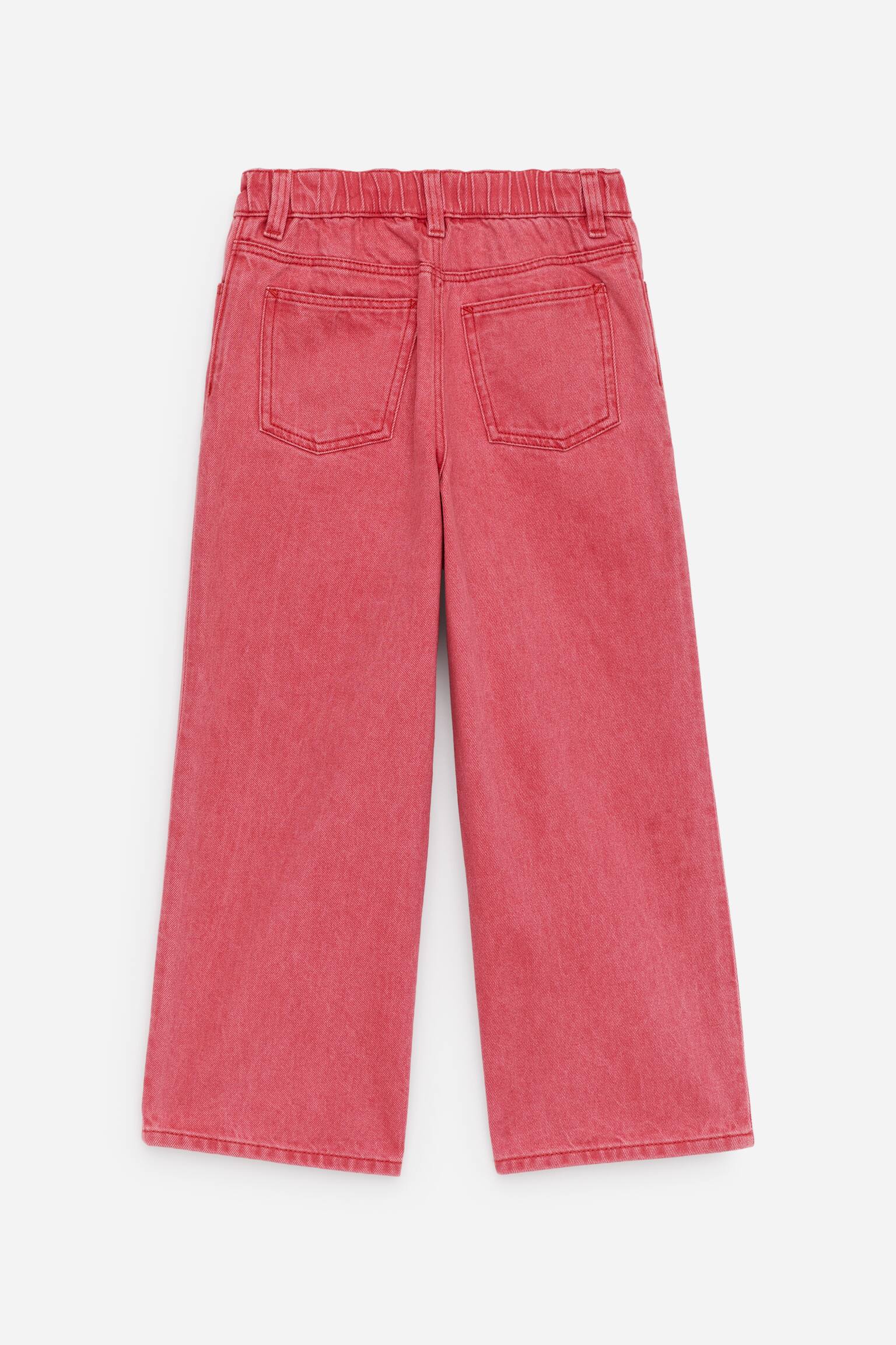 Weite Jeanshose - Rot/Blau/Hellgrün/Rosa/Lila/Schwarz - 2