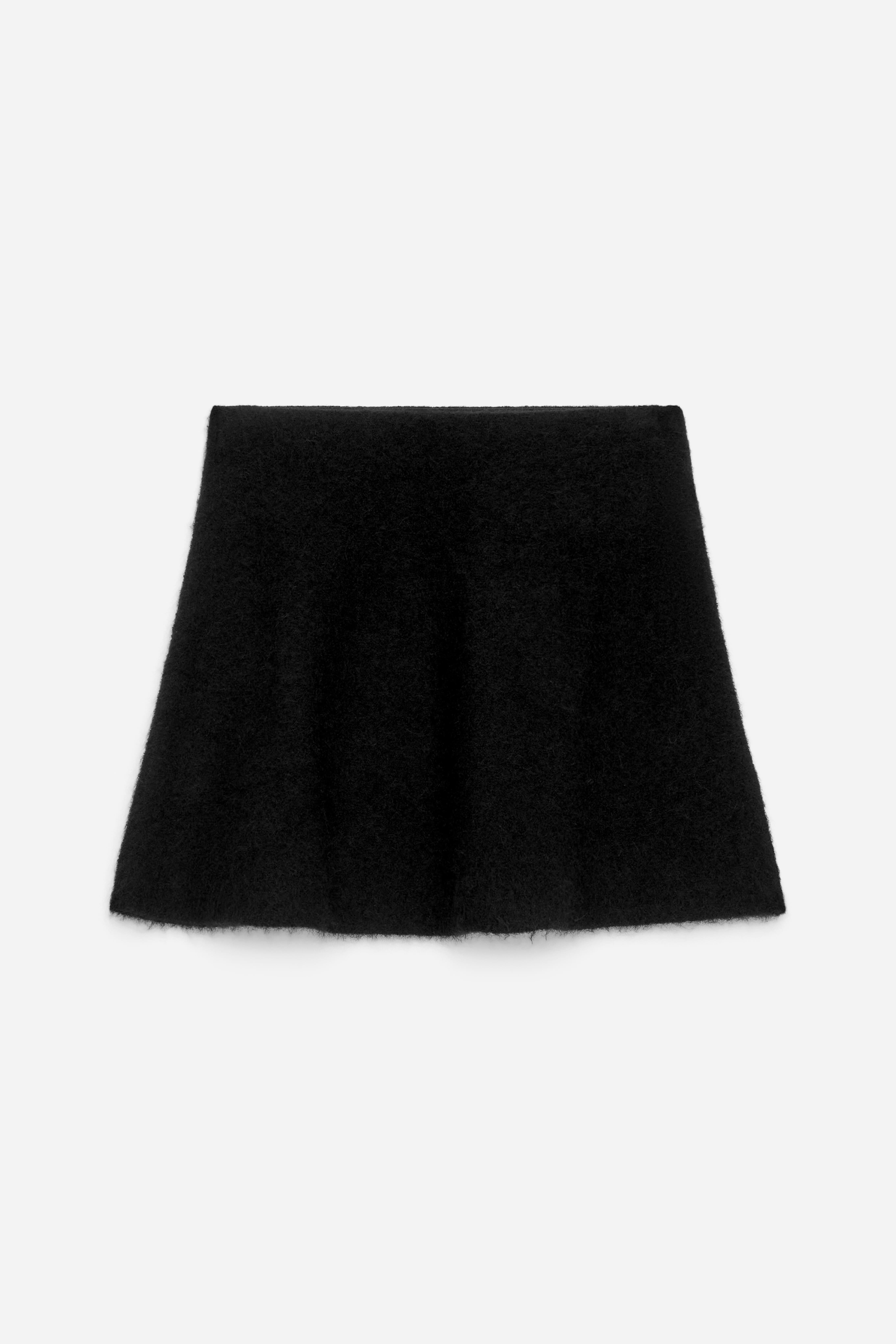 Rok van een alpacawolmix - Zwart/Bruin