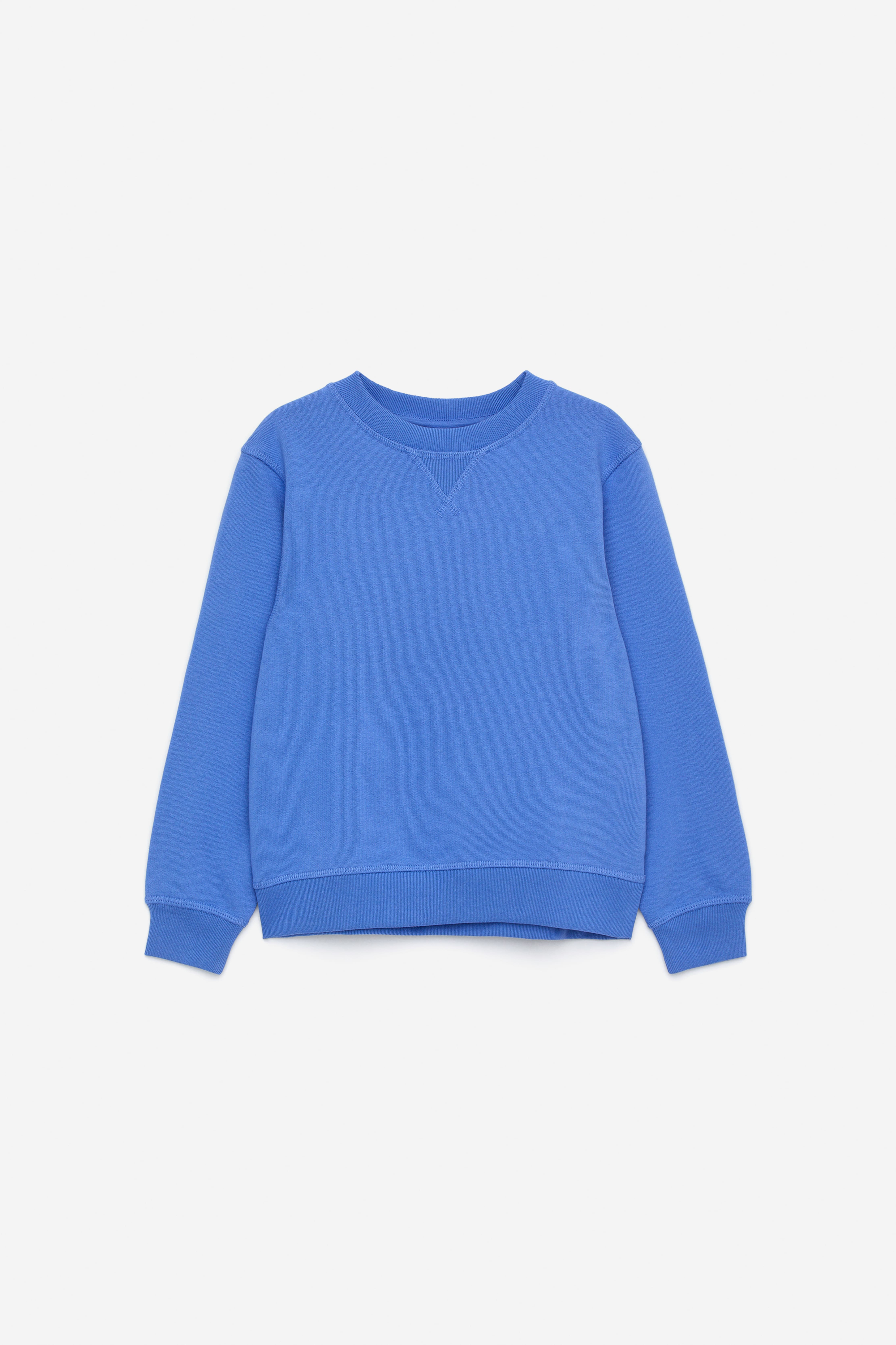 Sweat en tissu éponge - Bleu ciel/Rose/Bleu foncé/Vert foncé/Mauve/Bordeaux/Orange/Gris chiné/Vert/Rose lilas/Couleur baie