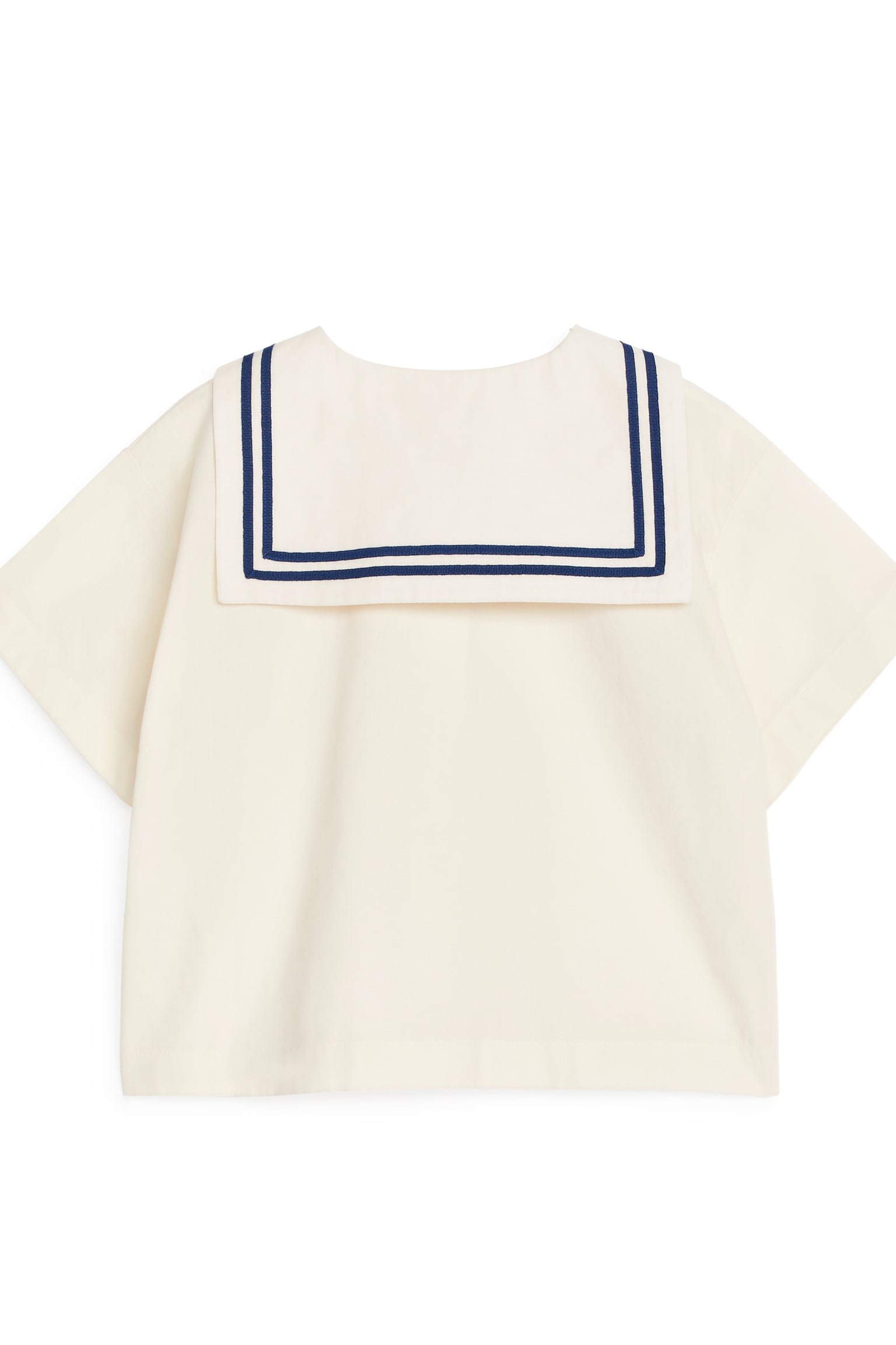 Sailor Blouse - White - 3