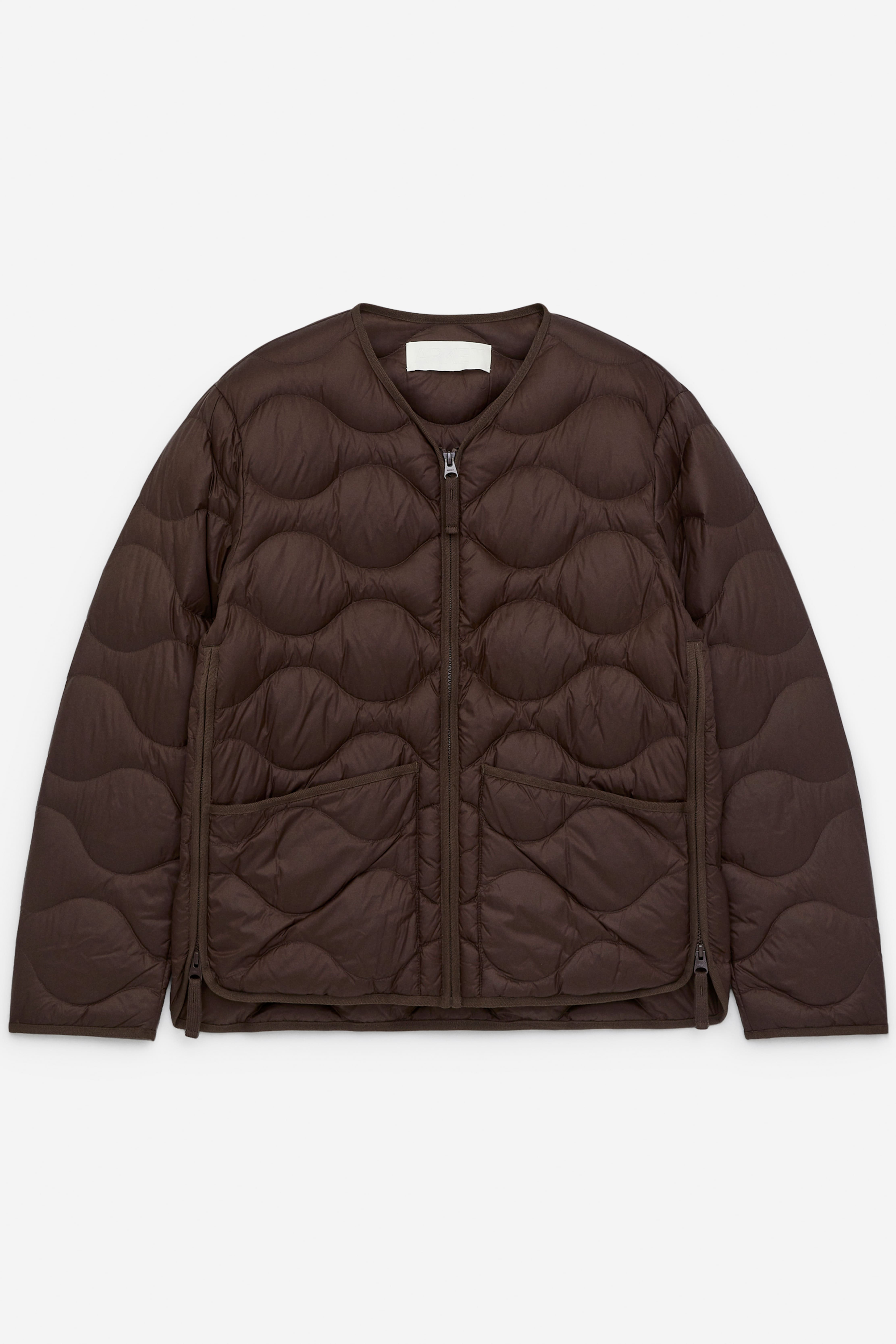 Upcycled Down™ 2-in-1-Liner-Jacke - Braun